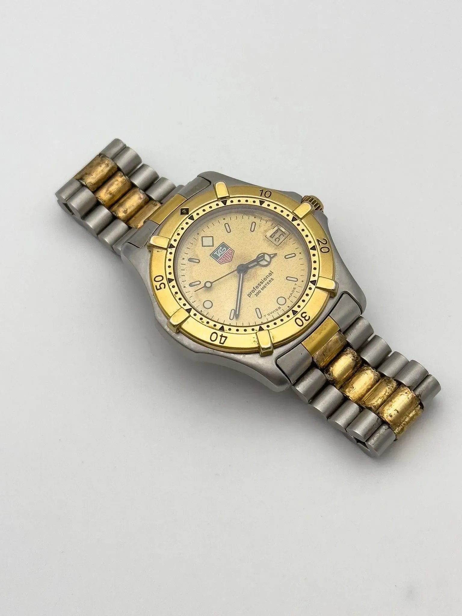Tag Heuer - Professional 200M Acier & Plaqué or - 1990s - Atelier Victor - Vintage Shop