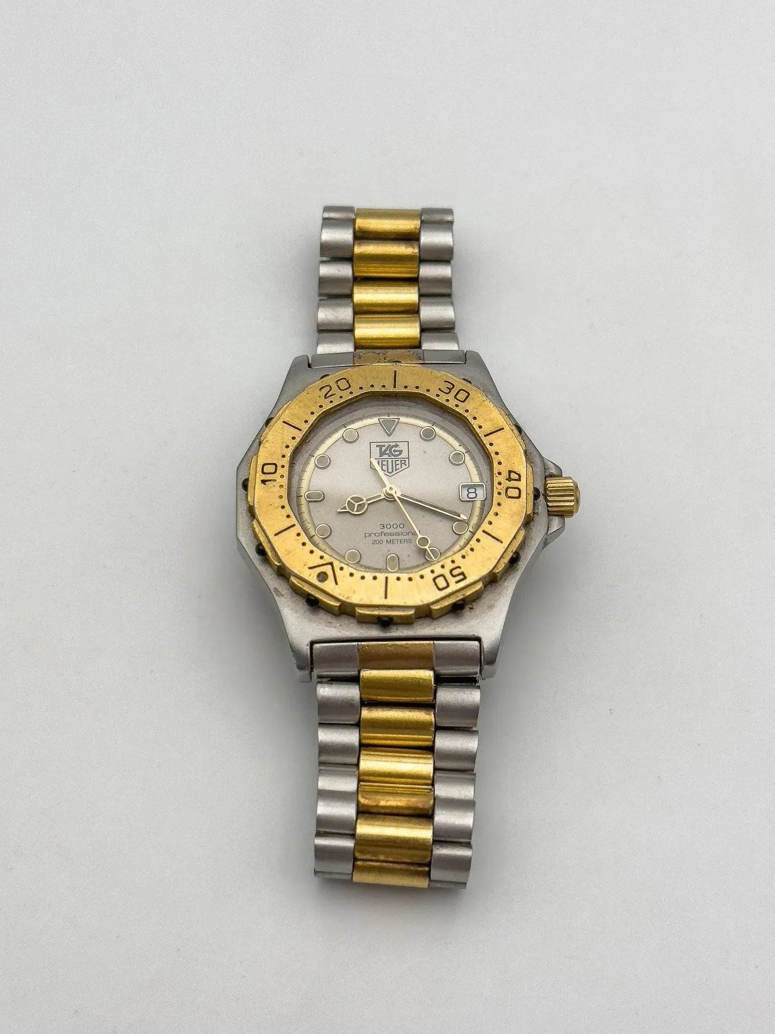 Tag Heuer - Professionnel 3000 Two Tones - 1990s - Atelier Victor - Vintage Shop