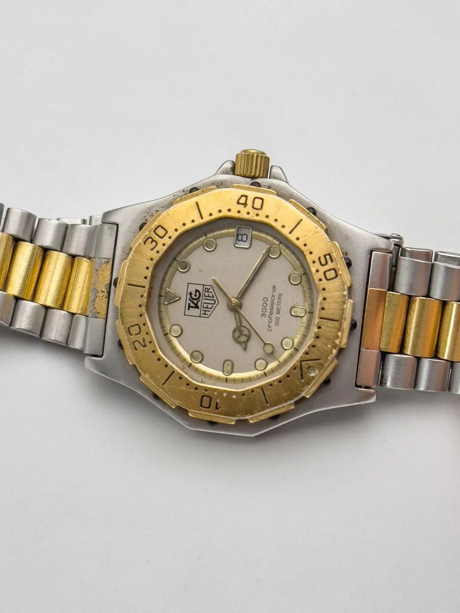 Tag Heuer - Professionnel 3000 Two Tones - 1990s - Atelier Victor - Vintage Shop
