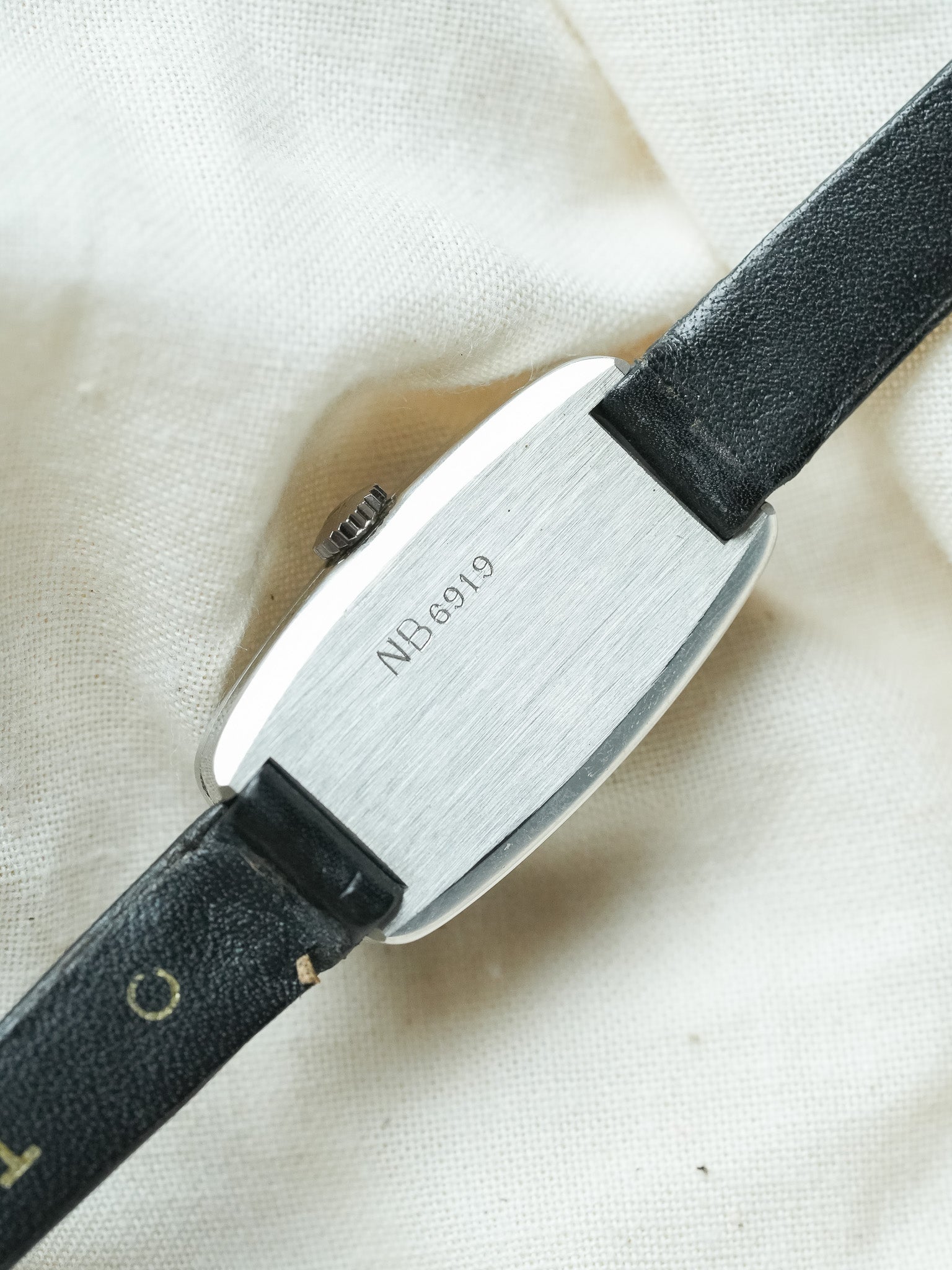Tissot - Allongée acier anthracite - 1980s - Atelier Victor - Vintage Shop