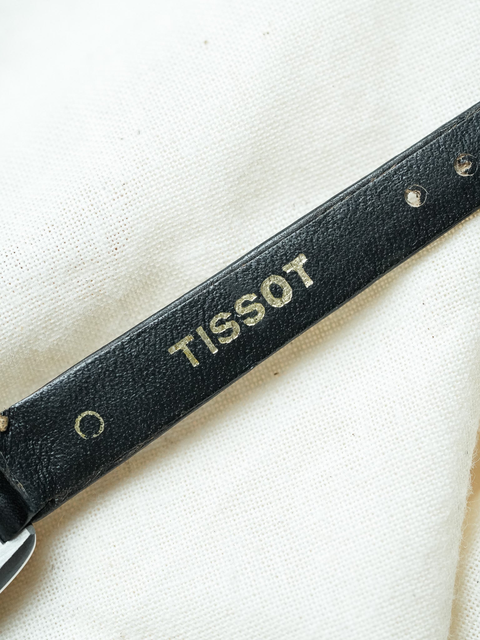 Tissot - Allongée acier anthracite - 1980s - Atelier Victor - Vintage Shop