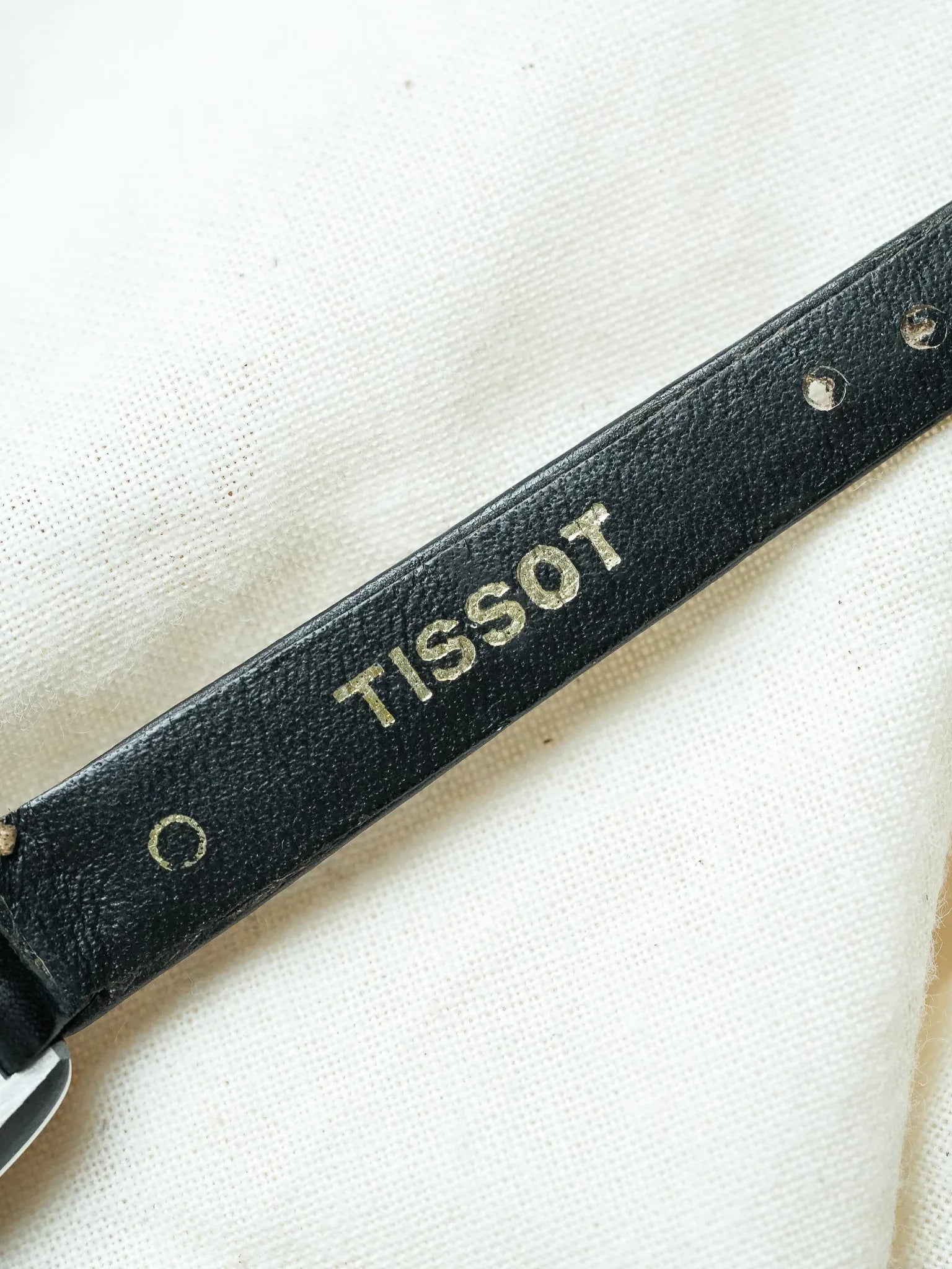 Tissot - Allongée acier anthracite - 1980s - Atelier Victor - Vintage Shop