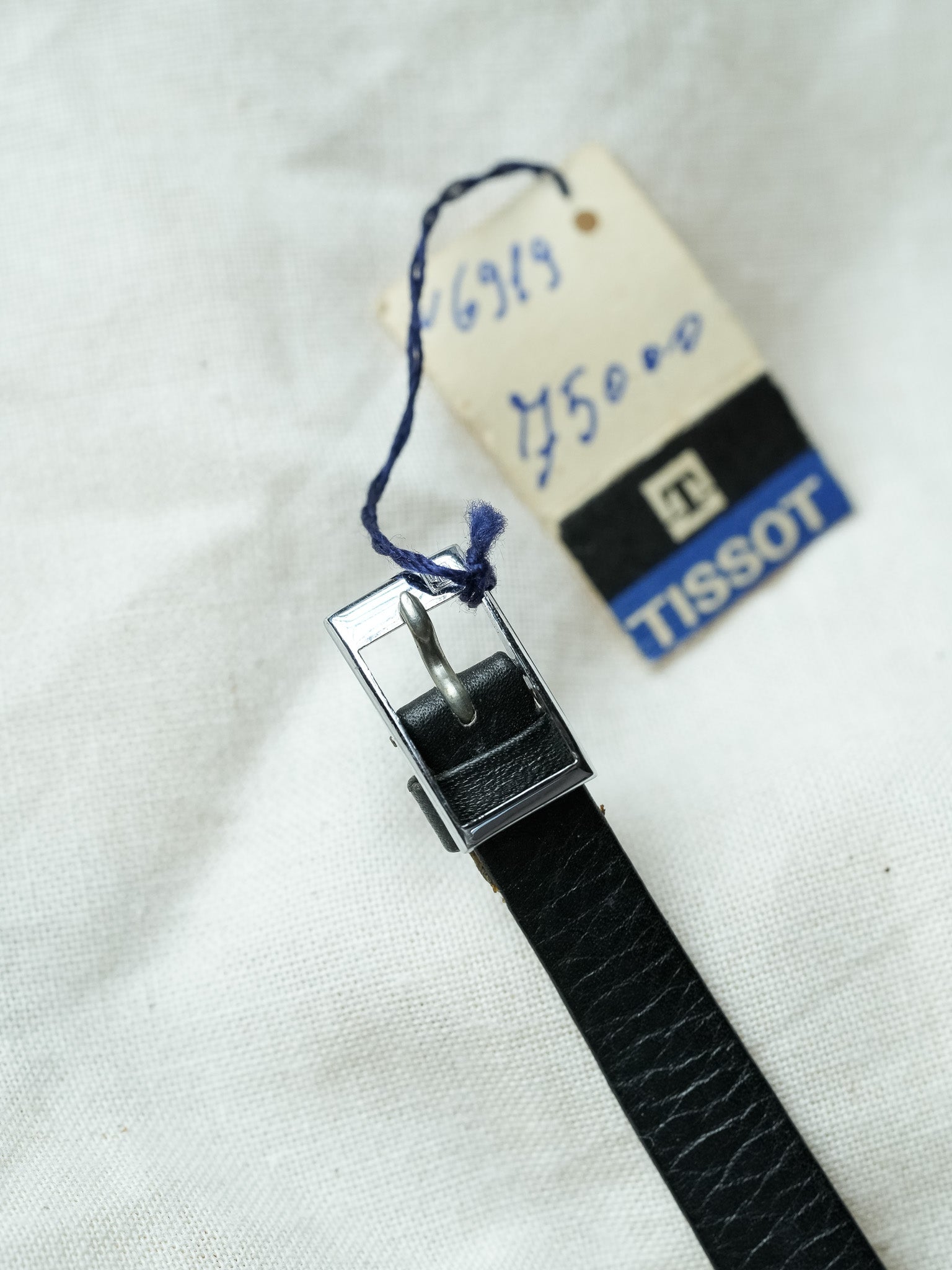 Tissot - Allongée acier anthracite - 1980s - Atelier Victor - Vintage Shop