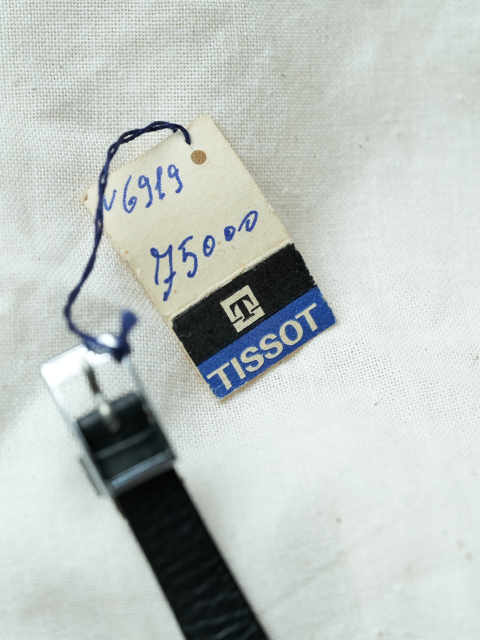 Tissot - Allongée acier anthracite - 1980s - Atelier Victor - Vintage Shop