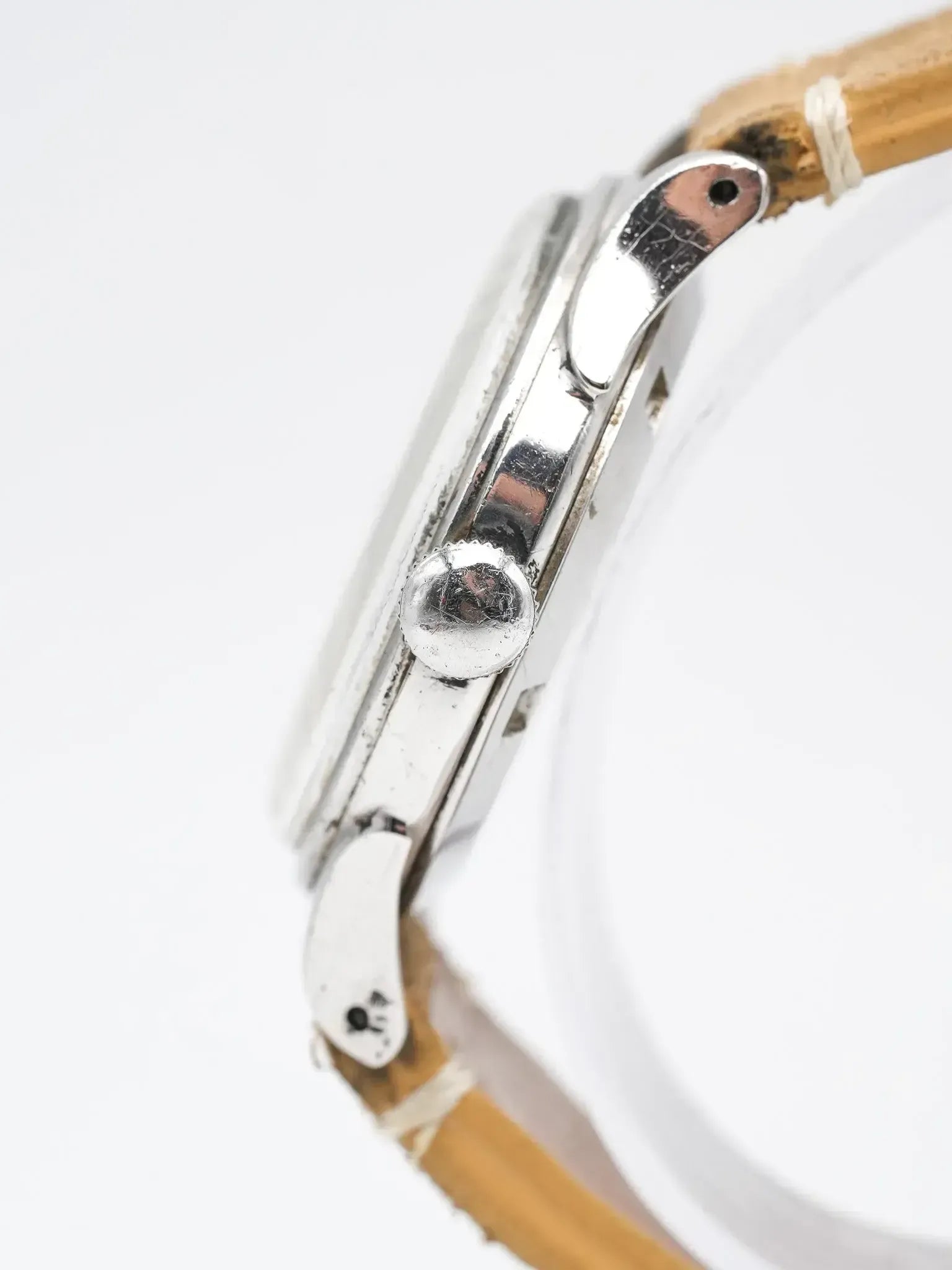 Tissot - Antimagnétique Acier Patine Crème Petite-seconde - 1950s - Atelier Victor