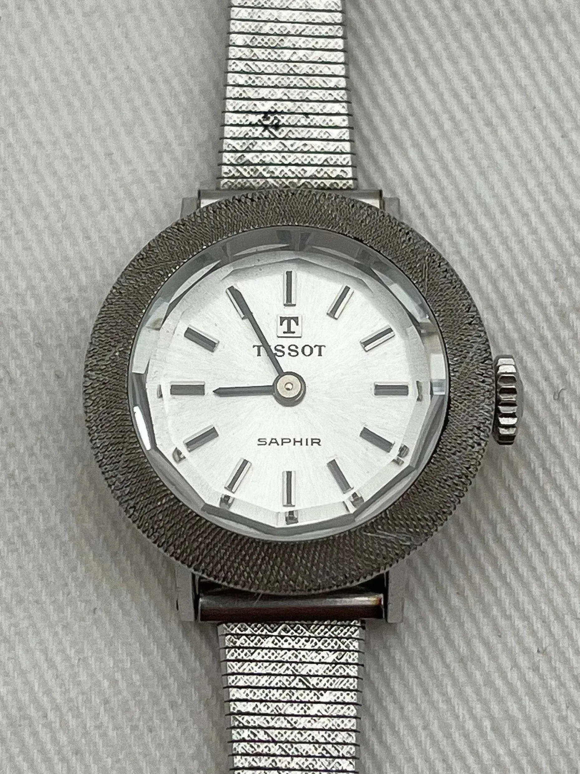 Tissot - Blanc Acier Femme - 1980s - Atelier Victor