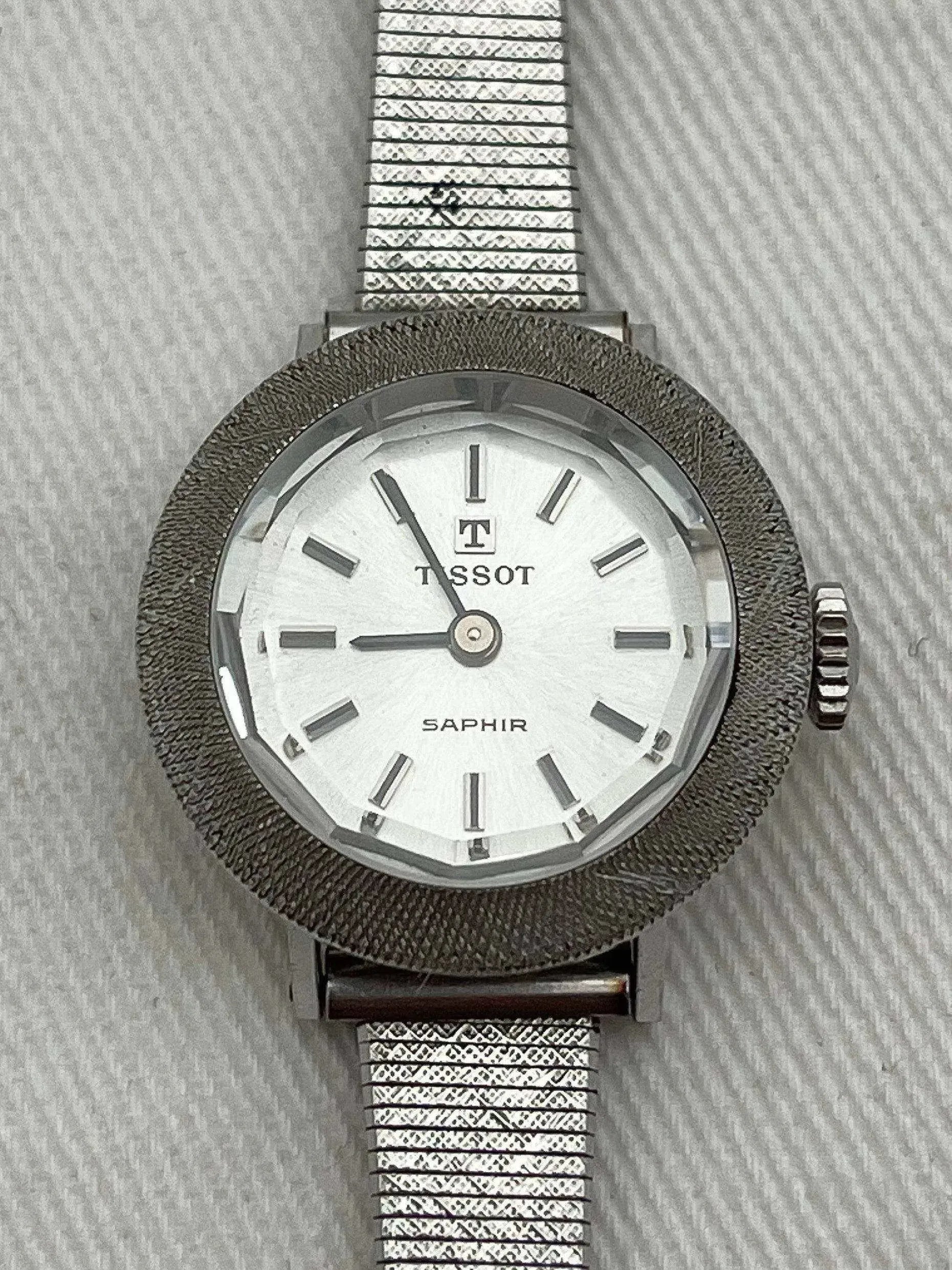 Tissot - Blanc Acier Femme - 1980s - Atelier Victor