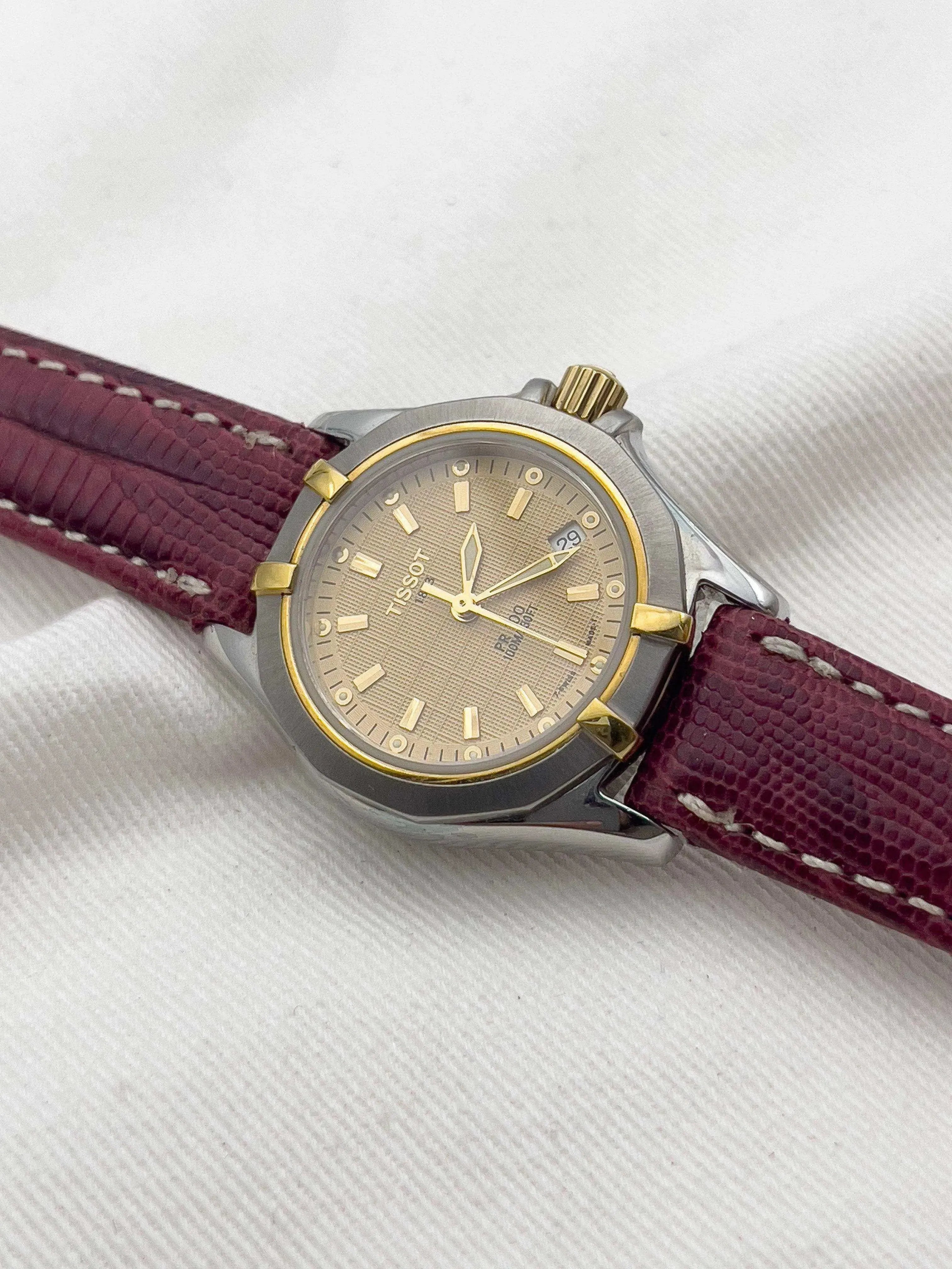 Tissot- Femme Or Mini PR100 - Boite & Papier - 2000s - Atelier Victor - Vintage Shop