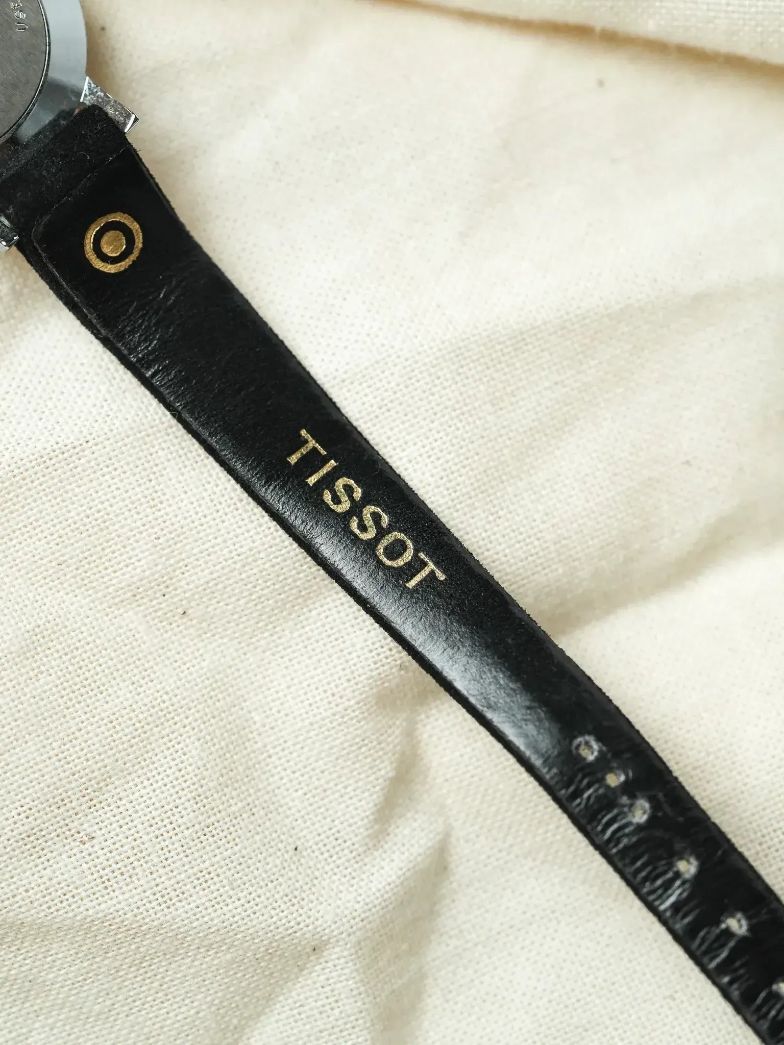 Tissot - Mini Dress Watch Acier Index Onyx - NOS - 1970s - Atelier Victor