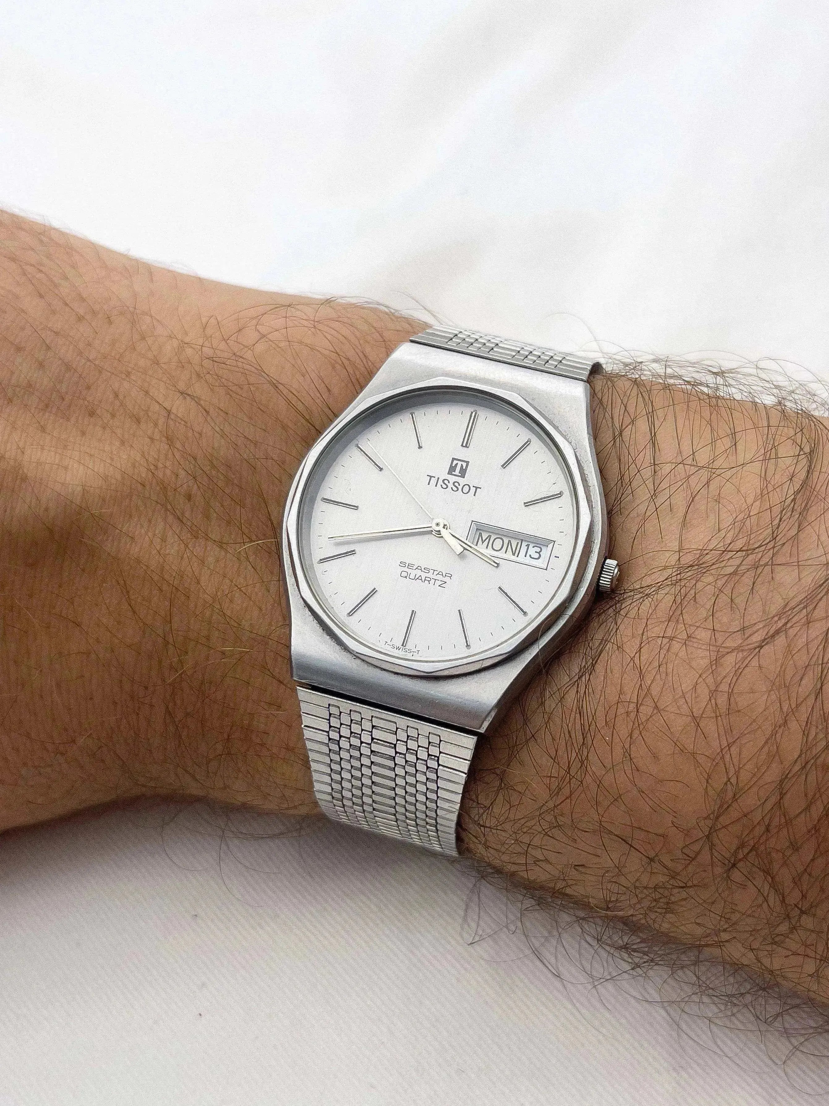 Tissot - Seastar DayDate Acier - 1990s - Atelier Victor