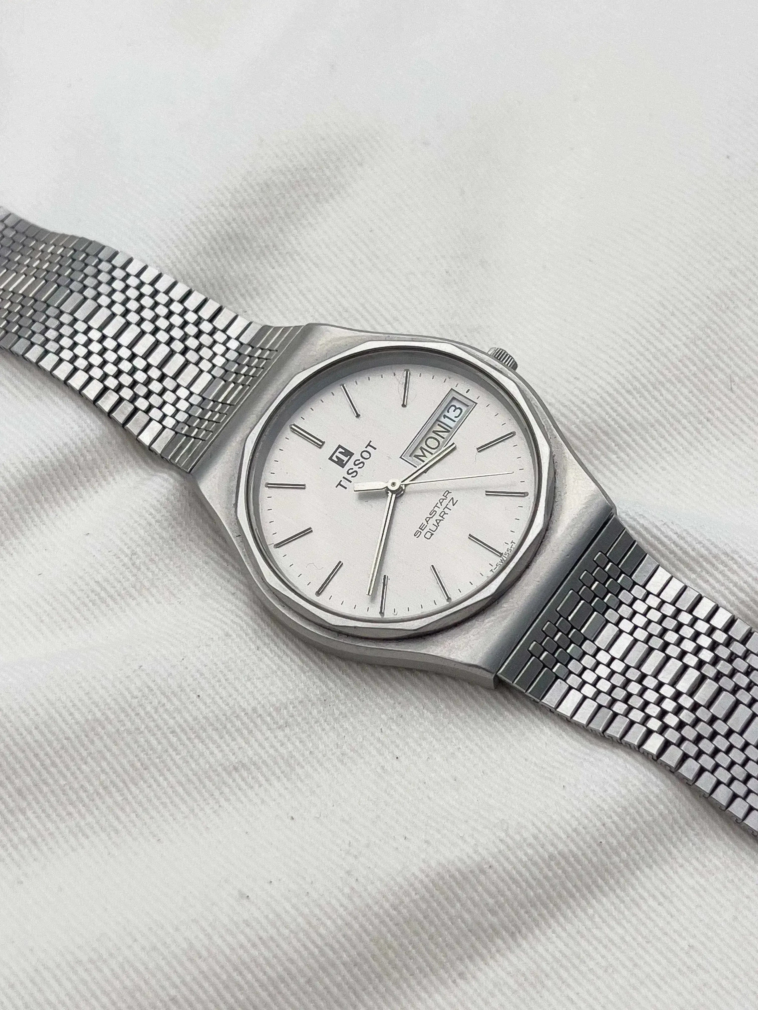 Tissot - Seastar DayDate Acier - 1990s - Atelier Victor