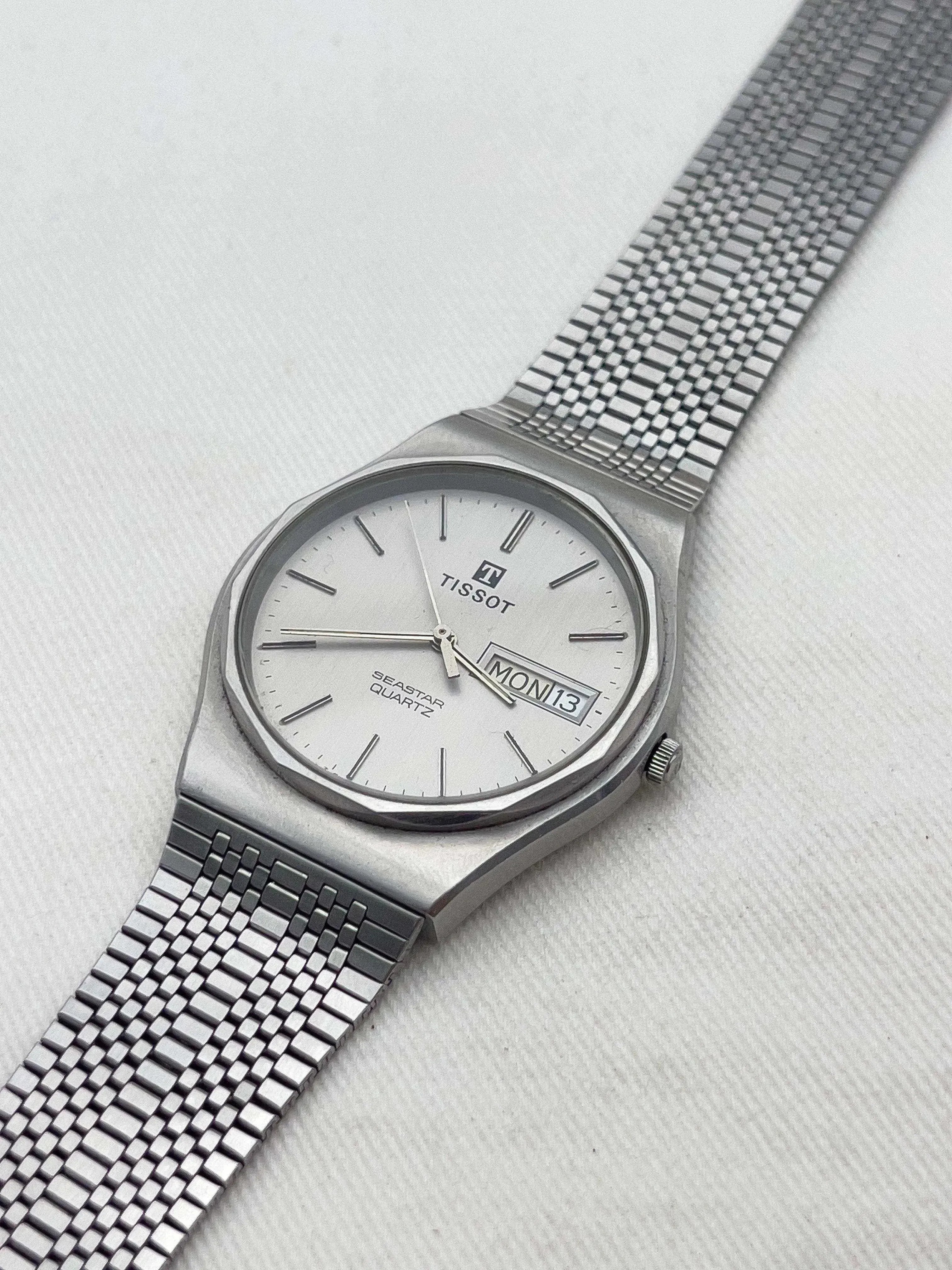 Tissot - Seastar DayDate Acier - 1990s - Atelier Victor