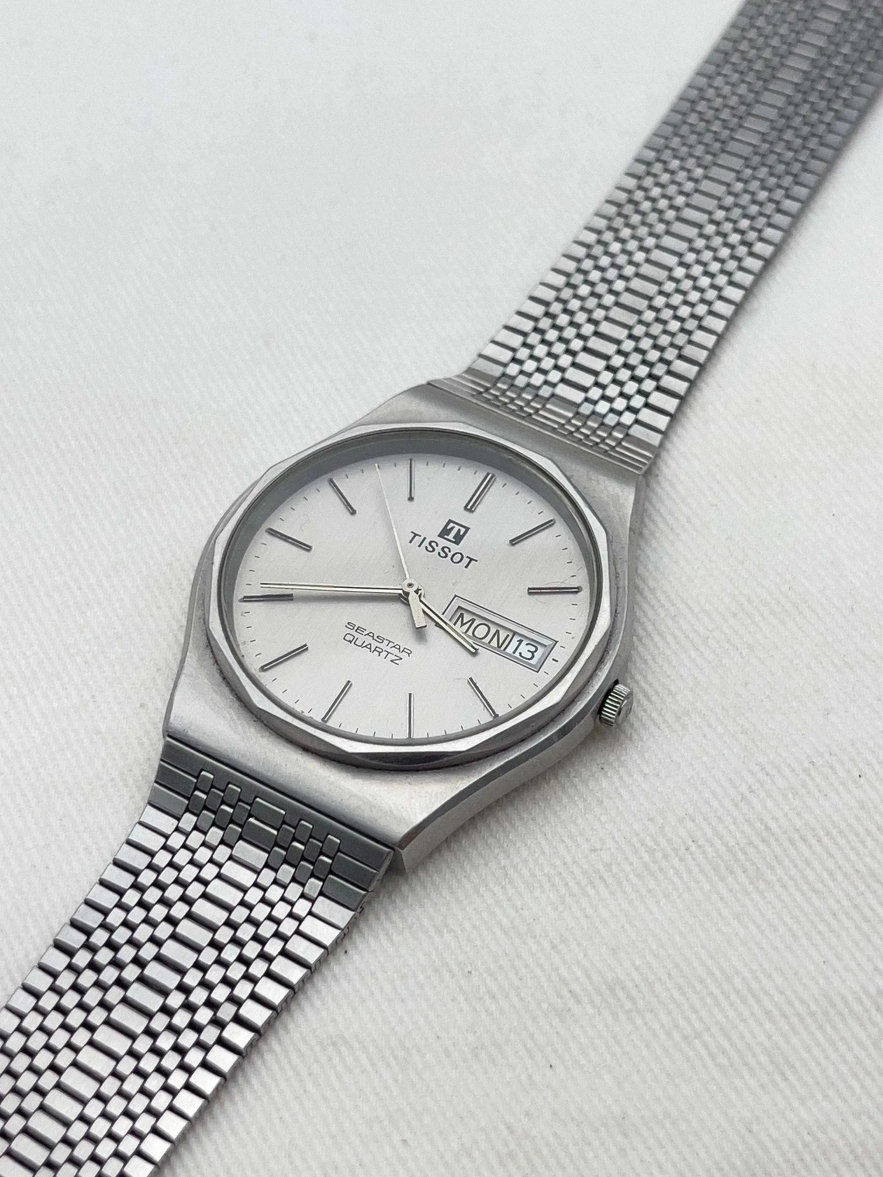 Tissot - Seastar DayDate Acier - 1990s - Atelier Victor