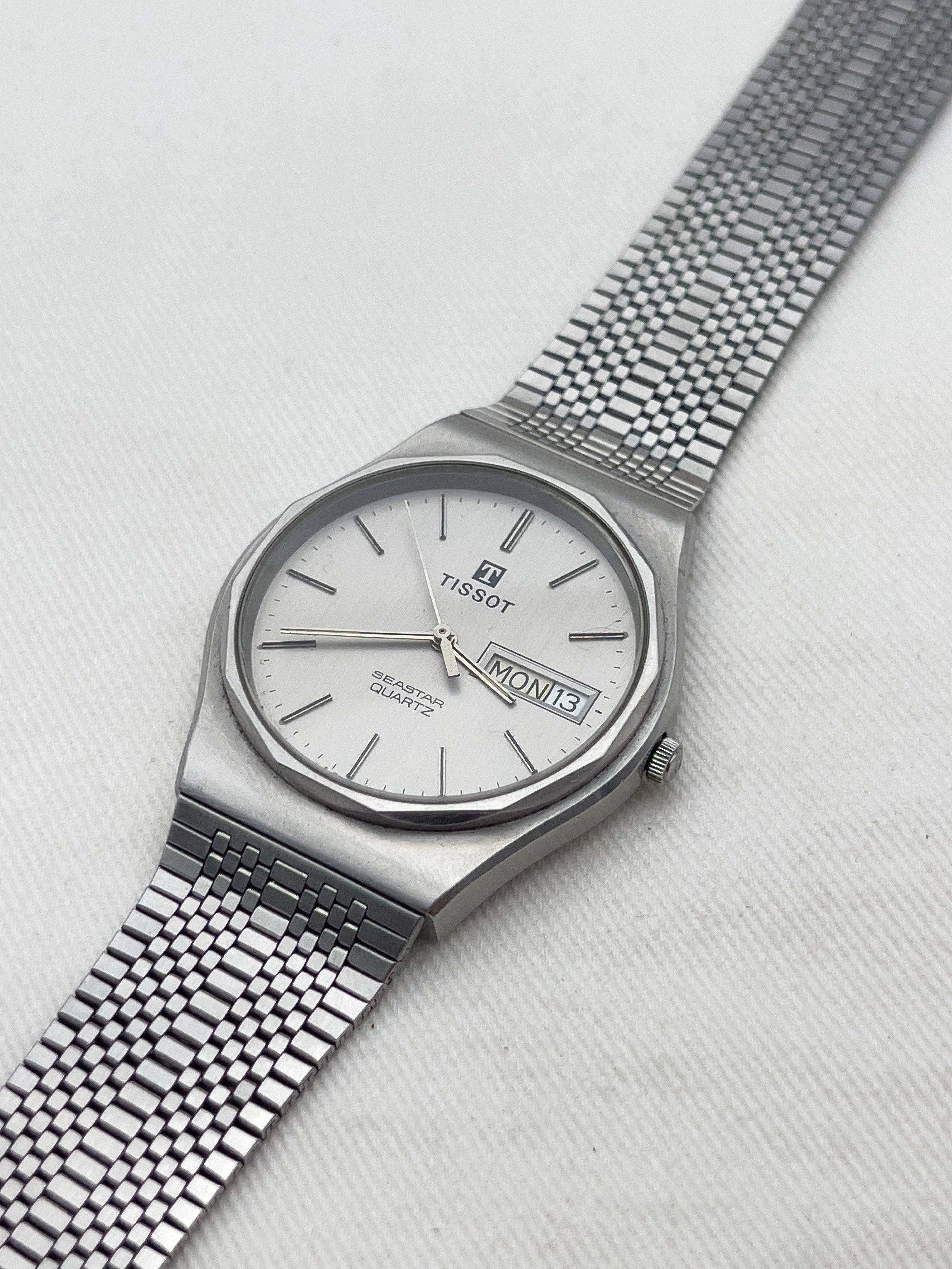 Tissot - Seastar DayDate Acier - 1990s - Atelier Victor Paris - Vintage Watch Shop Dubai