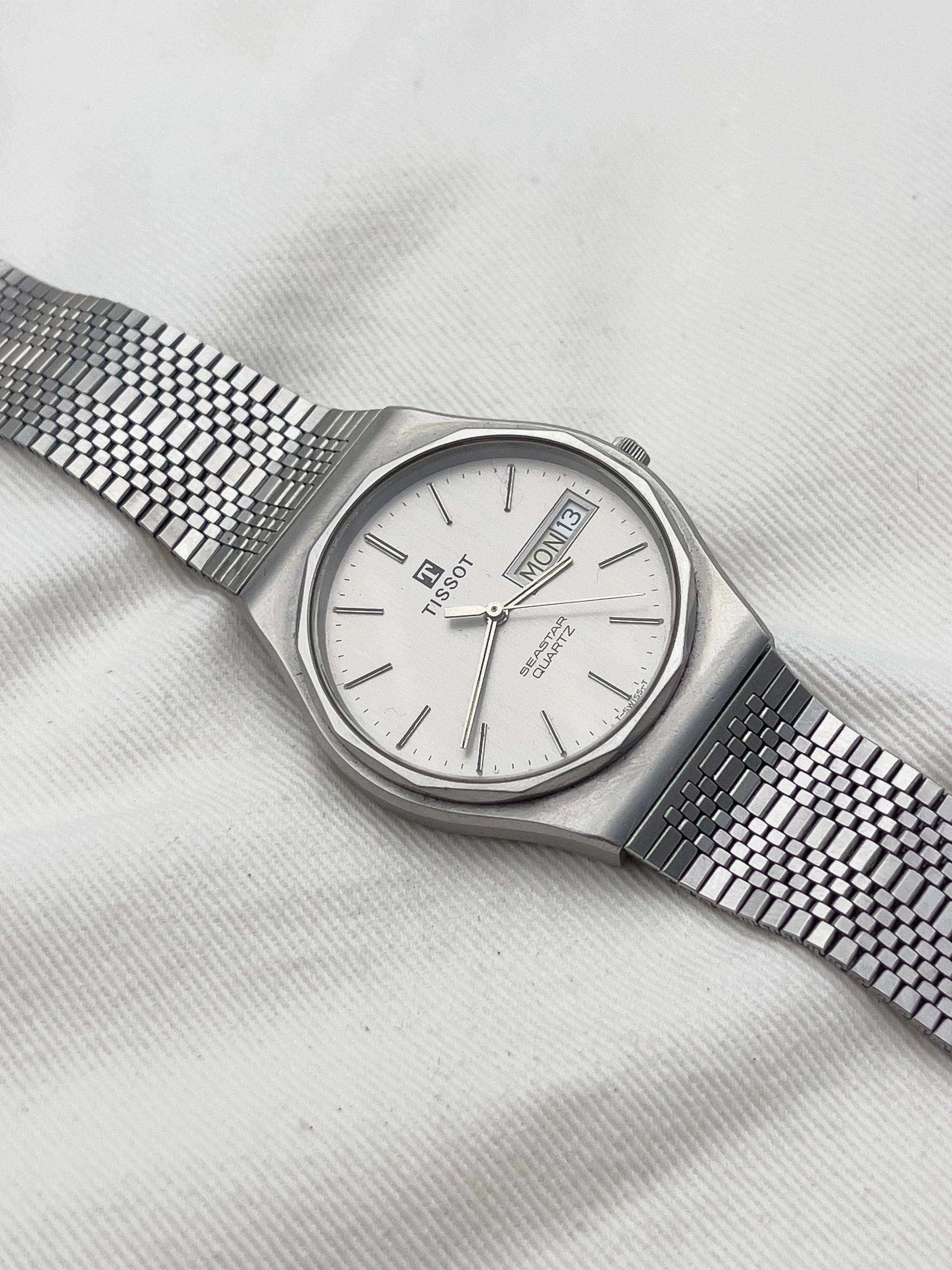 Tissot - Seastar DayDate Acier - 1990s - Atelier Victor Paris - Vintage Watch Shop Dubai