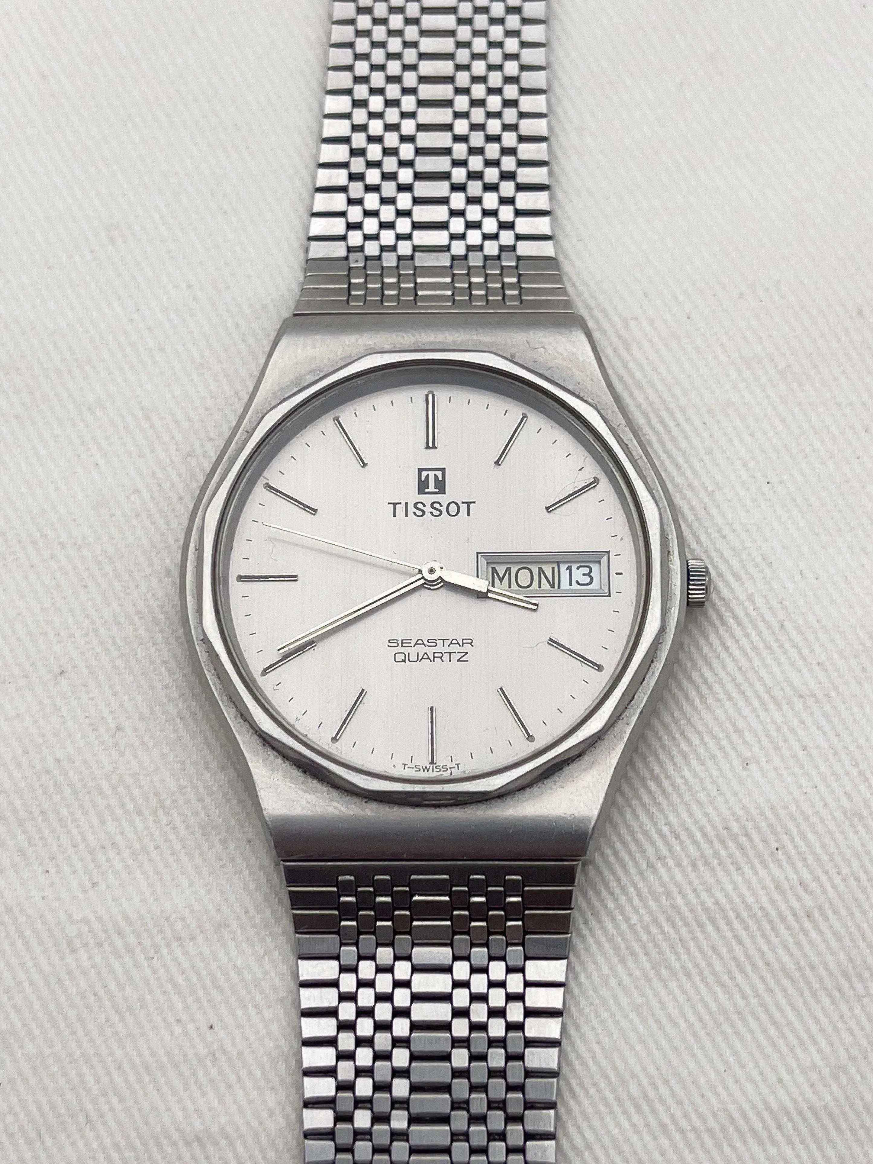 Tissot - Seastar DayDate Acier - 1990s - Atelier Victor Paris - Vintage Watch Shop Dubai