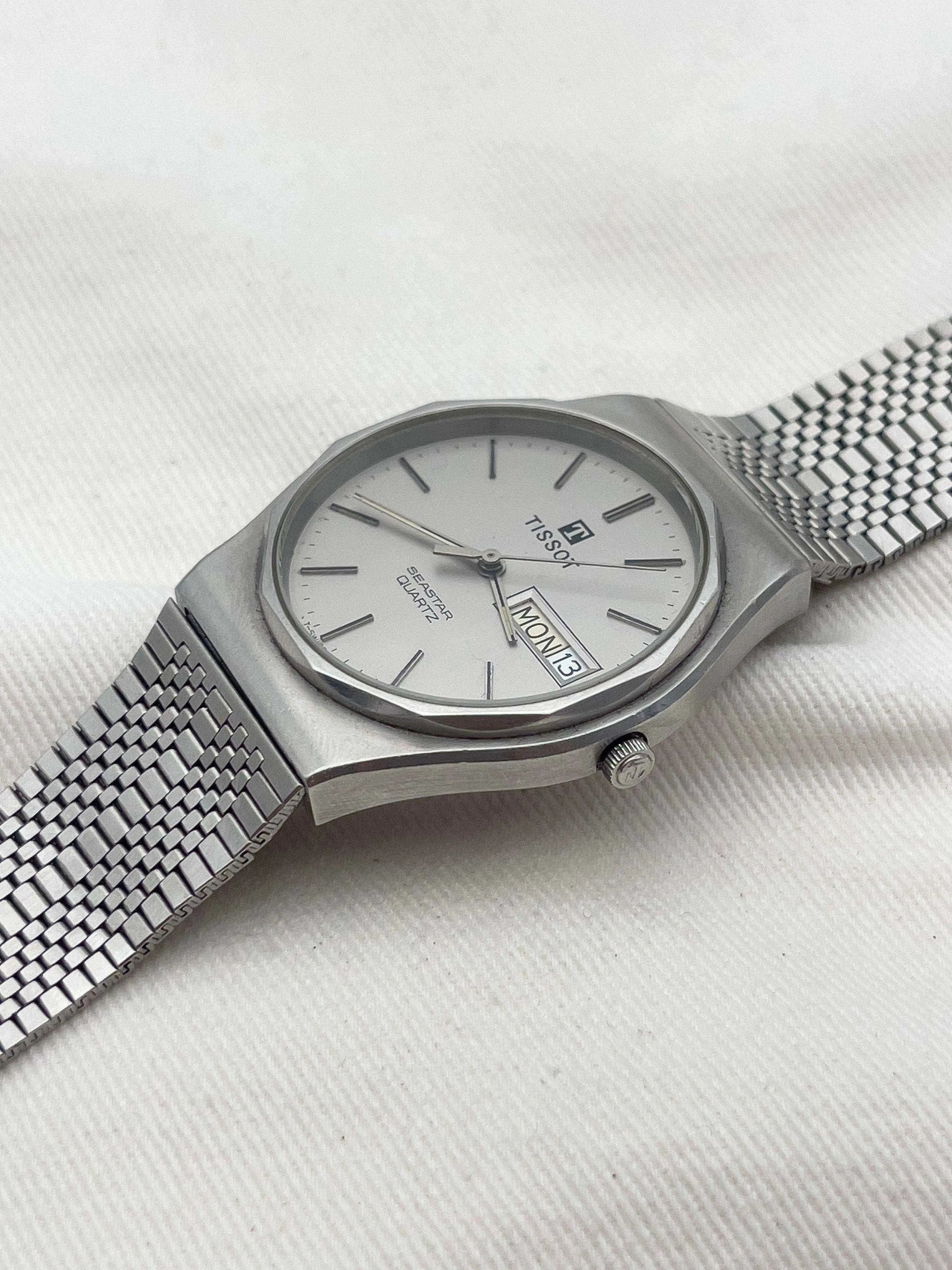 Tissot - Seastar DayDate Acier - 1990s - Atelier Victor Paris - Vintage Watch Shop Dubai