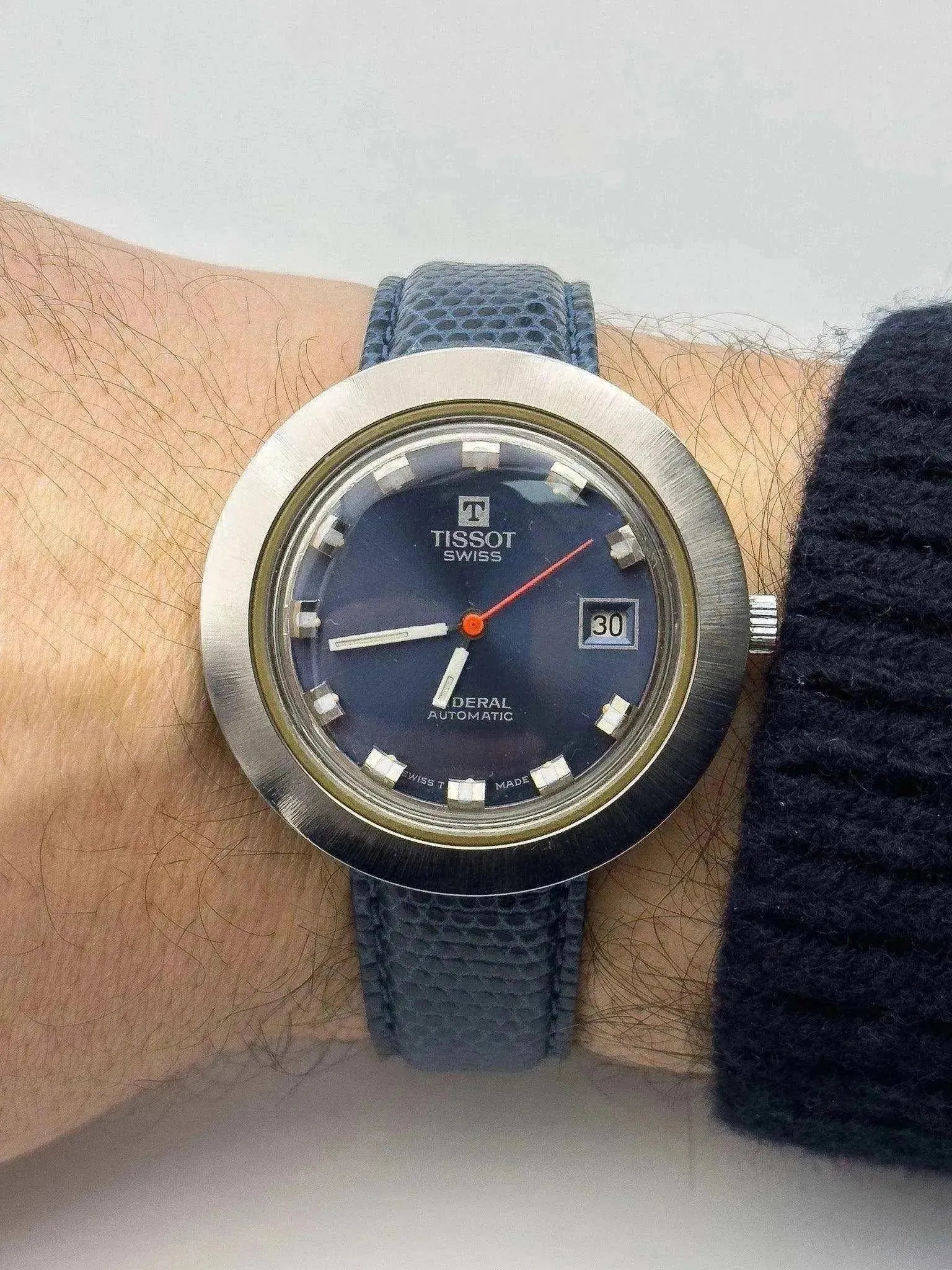 Tissot - Sideral Fiberglass Bleu - 1970s - Atelier Victor