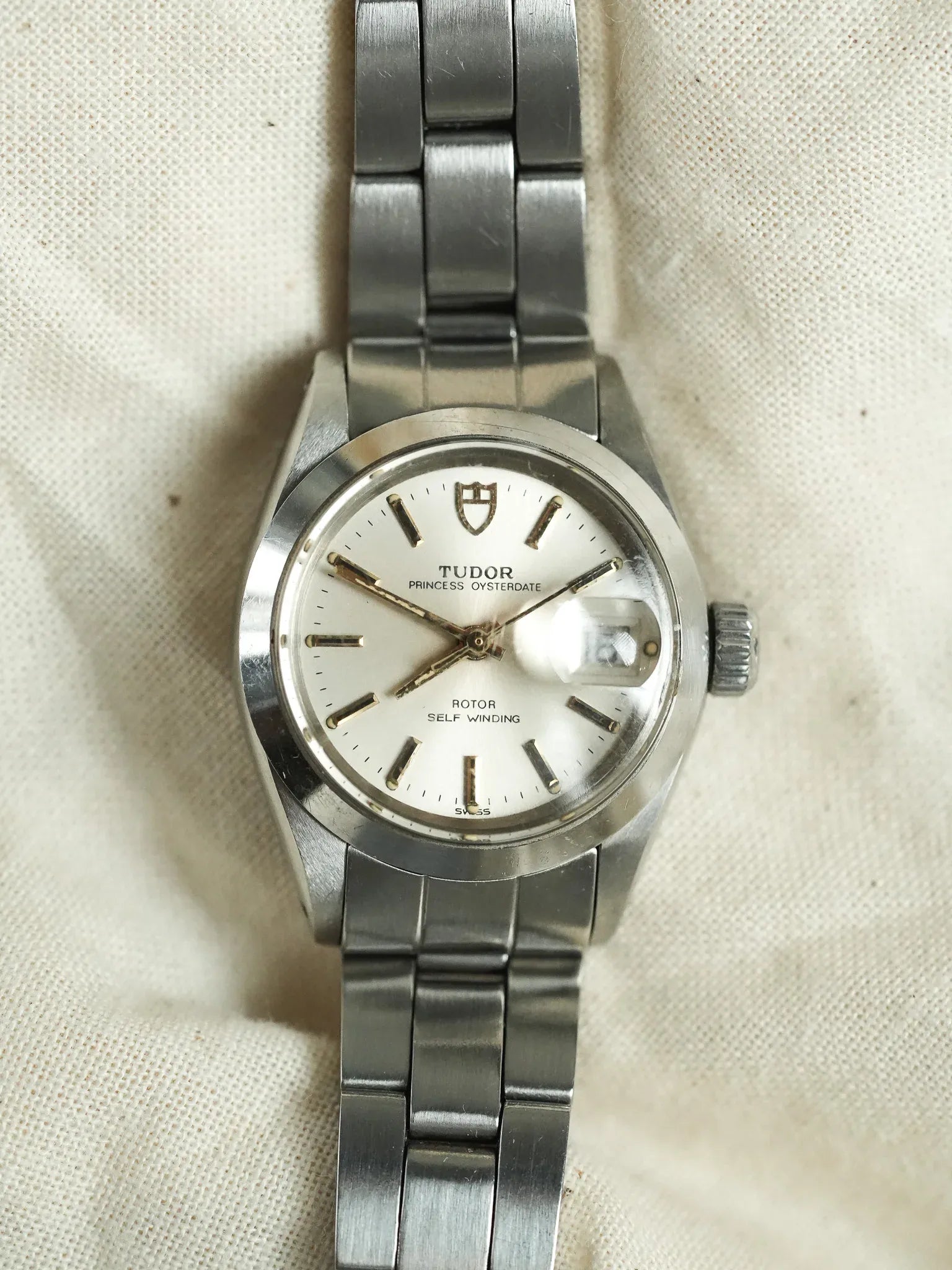 Tudor x Rolex - Princess Oysterdate 24mm Automatique Acier référence 92400 - 1985 - Atelier Victor
