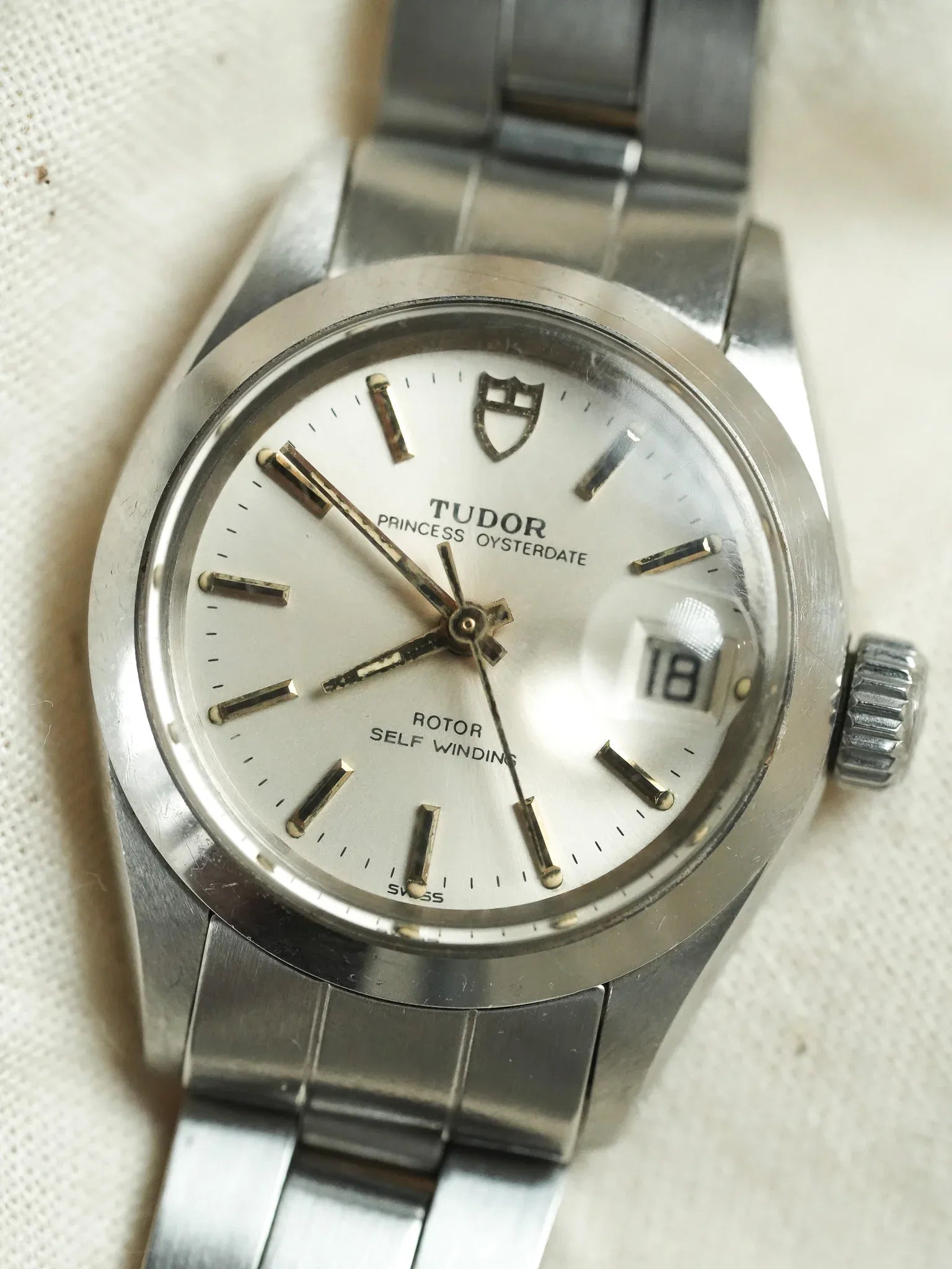 Tudor x Rolex - Princess Oysterdate 24mm Automatique Acier référence 92400 - 1985 - Atelier Victor