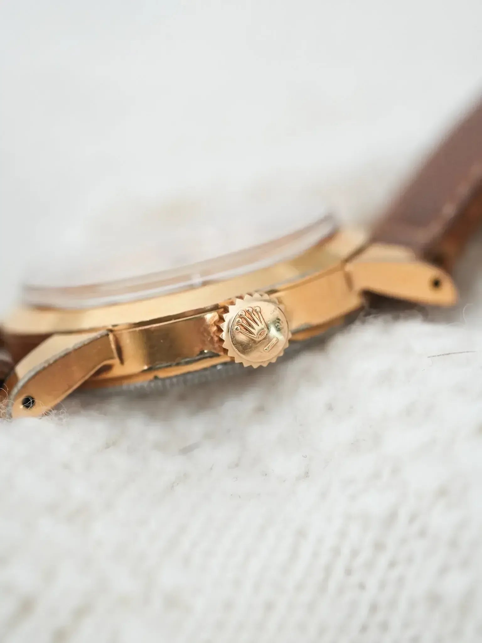 Tudor x Rolex - RARE Oyster Edition Athlete 7927 plaqué or - 1959 - Atelier Victor