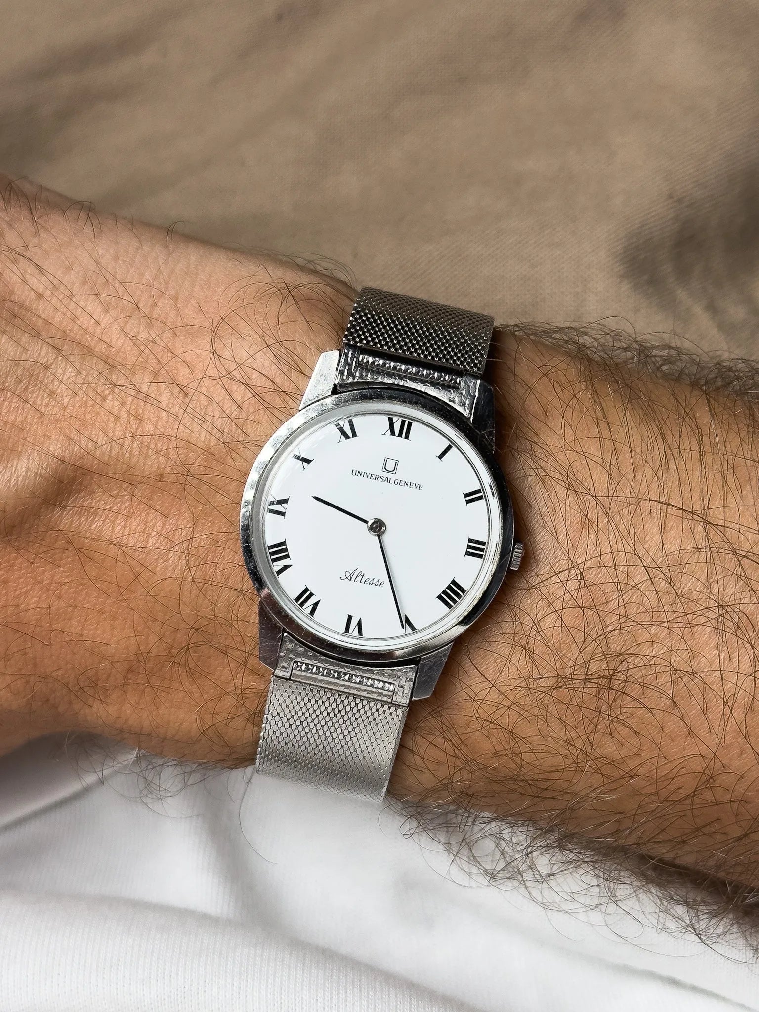 Universal Genève - Altesse Extra Slim Acier - 1970s - Atelier Victor