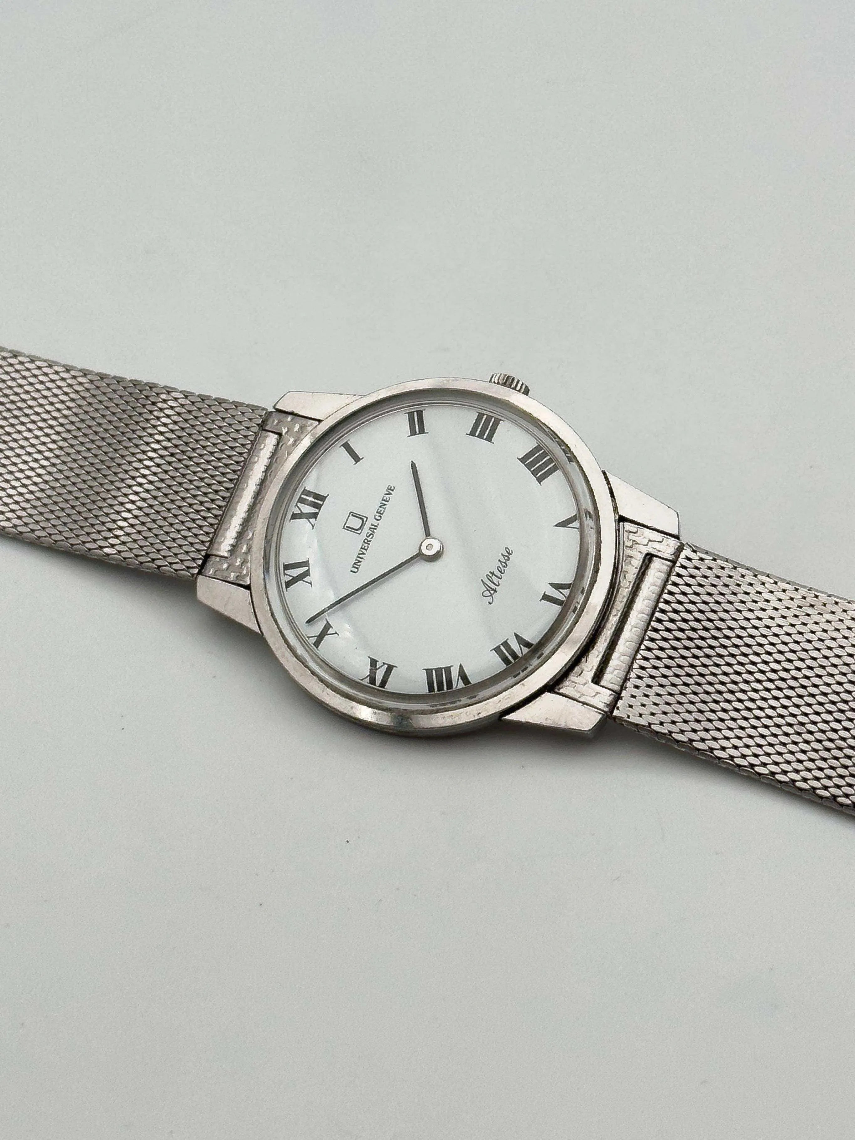 Universal Genève - Altesse Ultra Thin Full Steel - 1970s - Atelier Victor - Vintage Shop