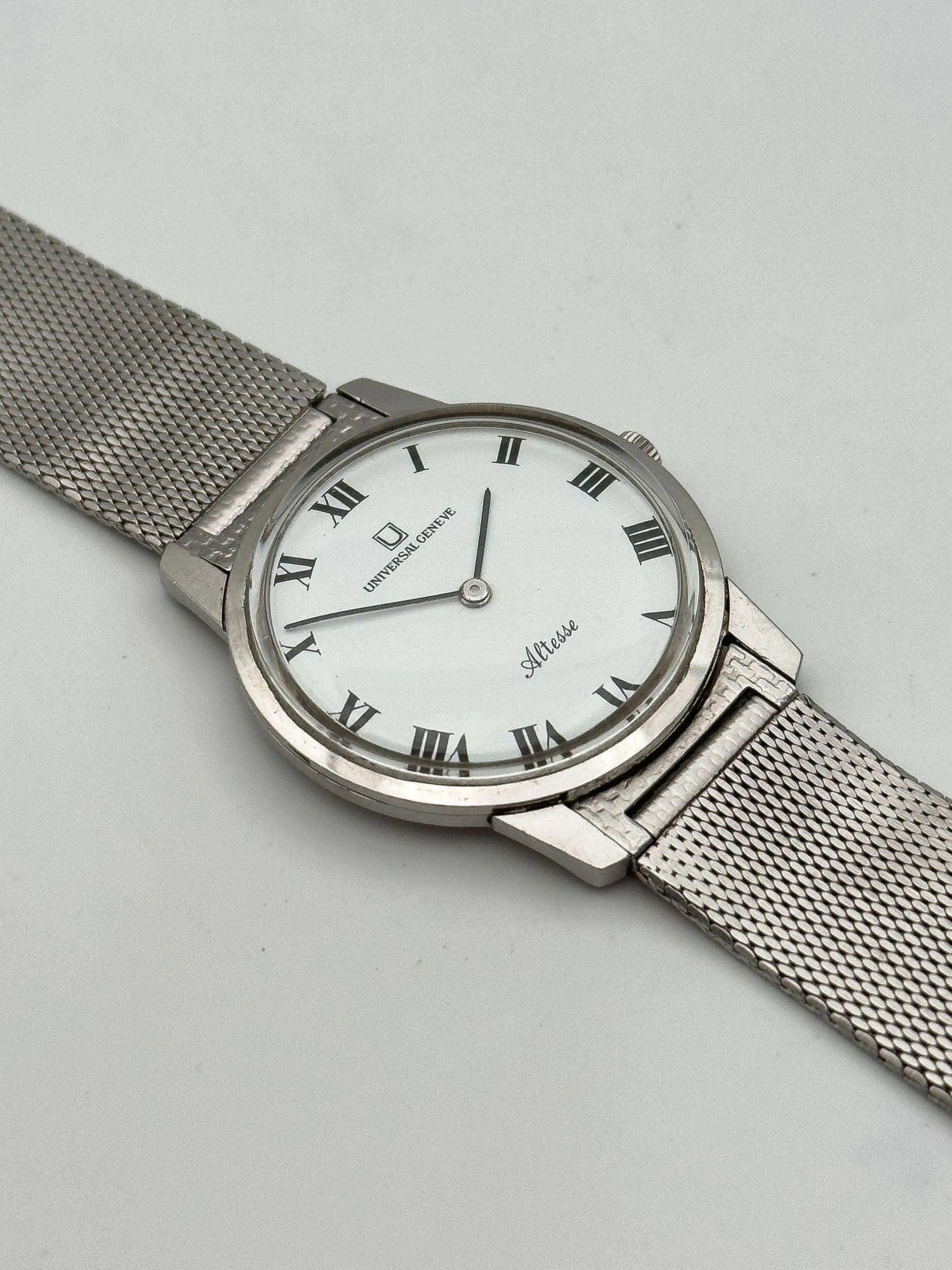 Universal Genève - Altesse Ultra Thin Full Steel - 1970s - Atelier Victor - Vintage Shop