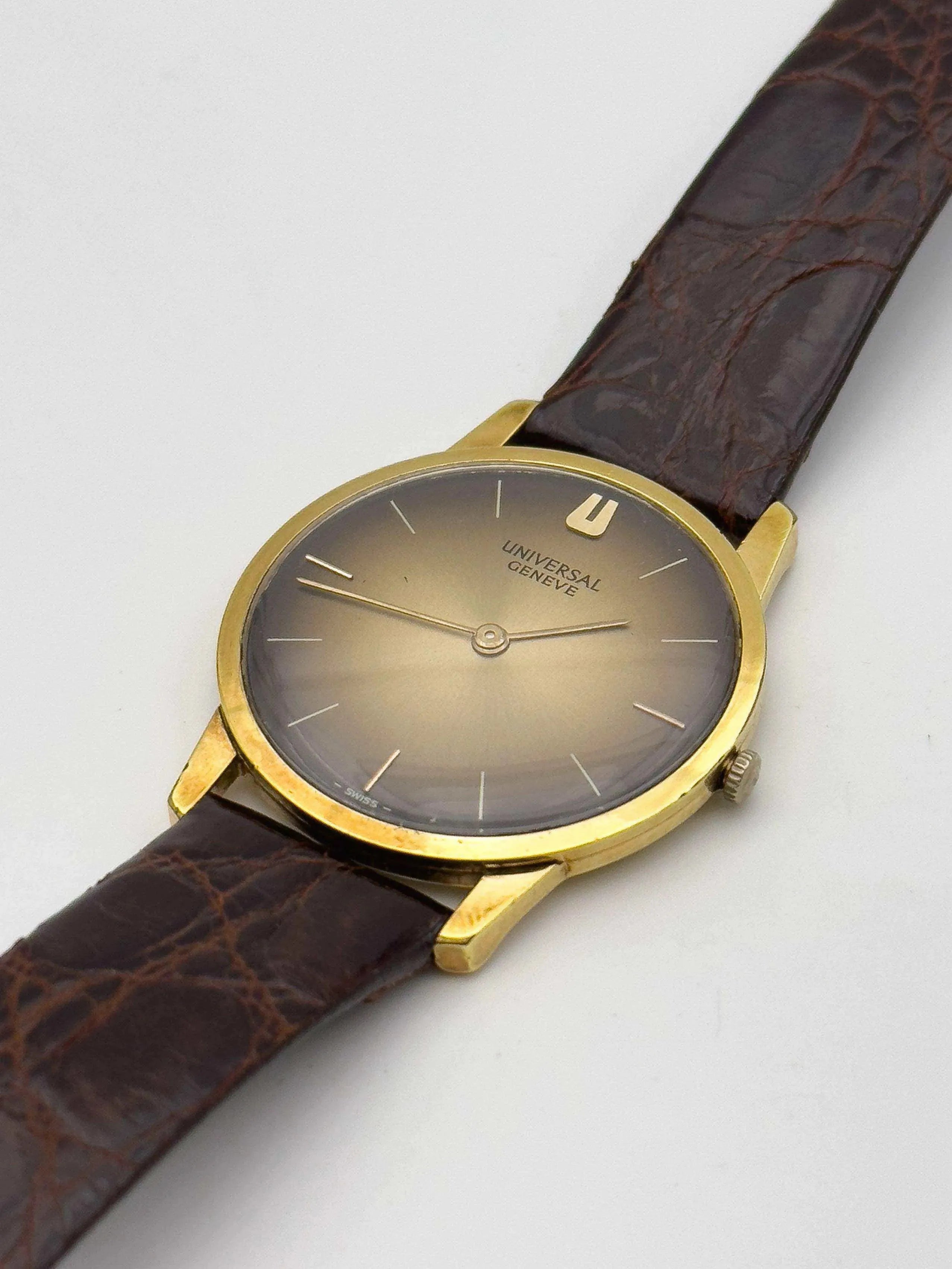 Universal Genève - Bronze - 1970s - Atelier Victor Paris - Vintage Watch Shop Dubai