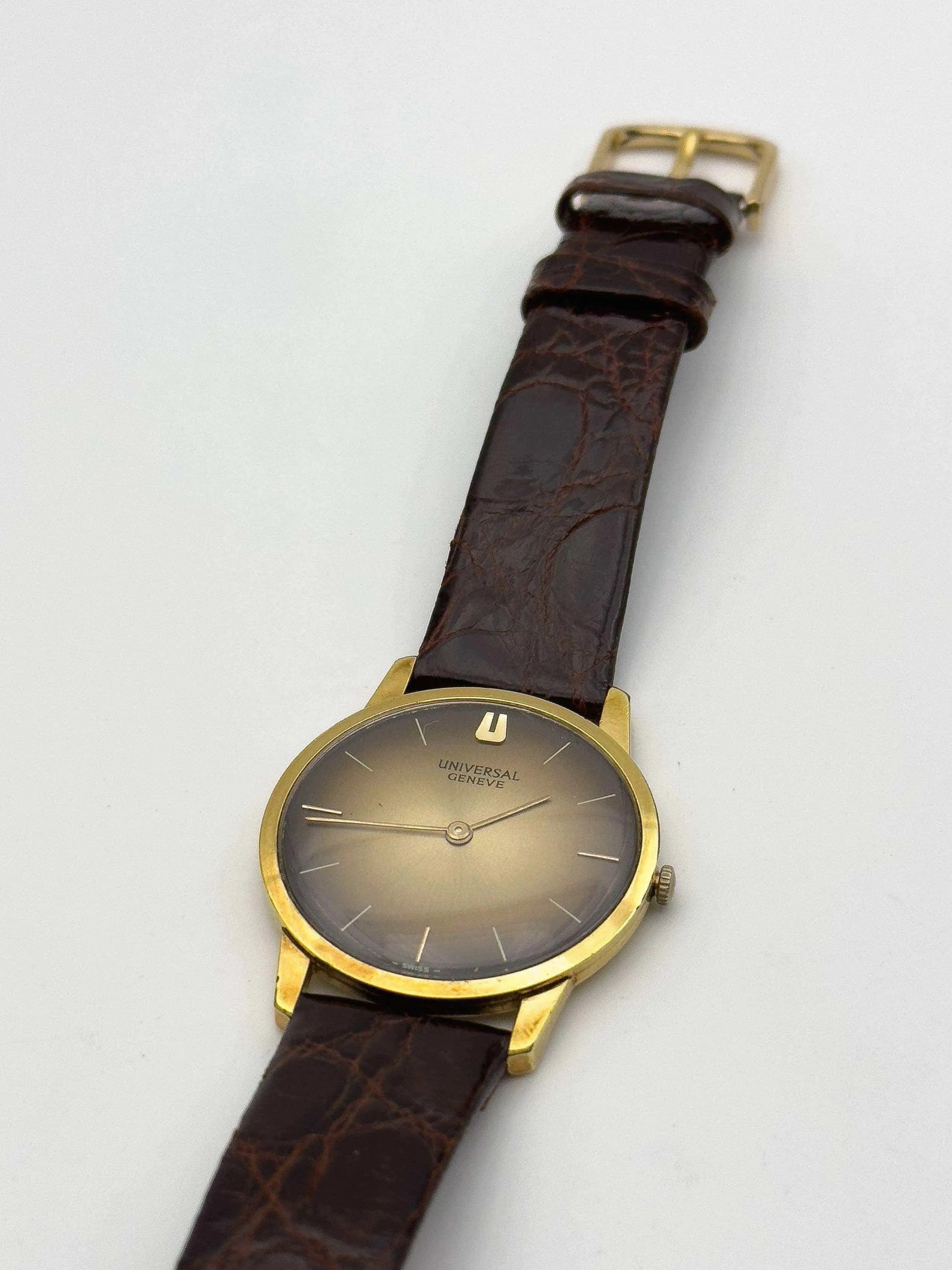 Universal Genève - Bronze - 1970s - Atelier Victor Paris - Vintage Watch Shop Dubai