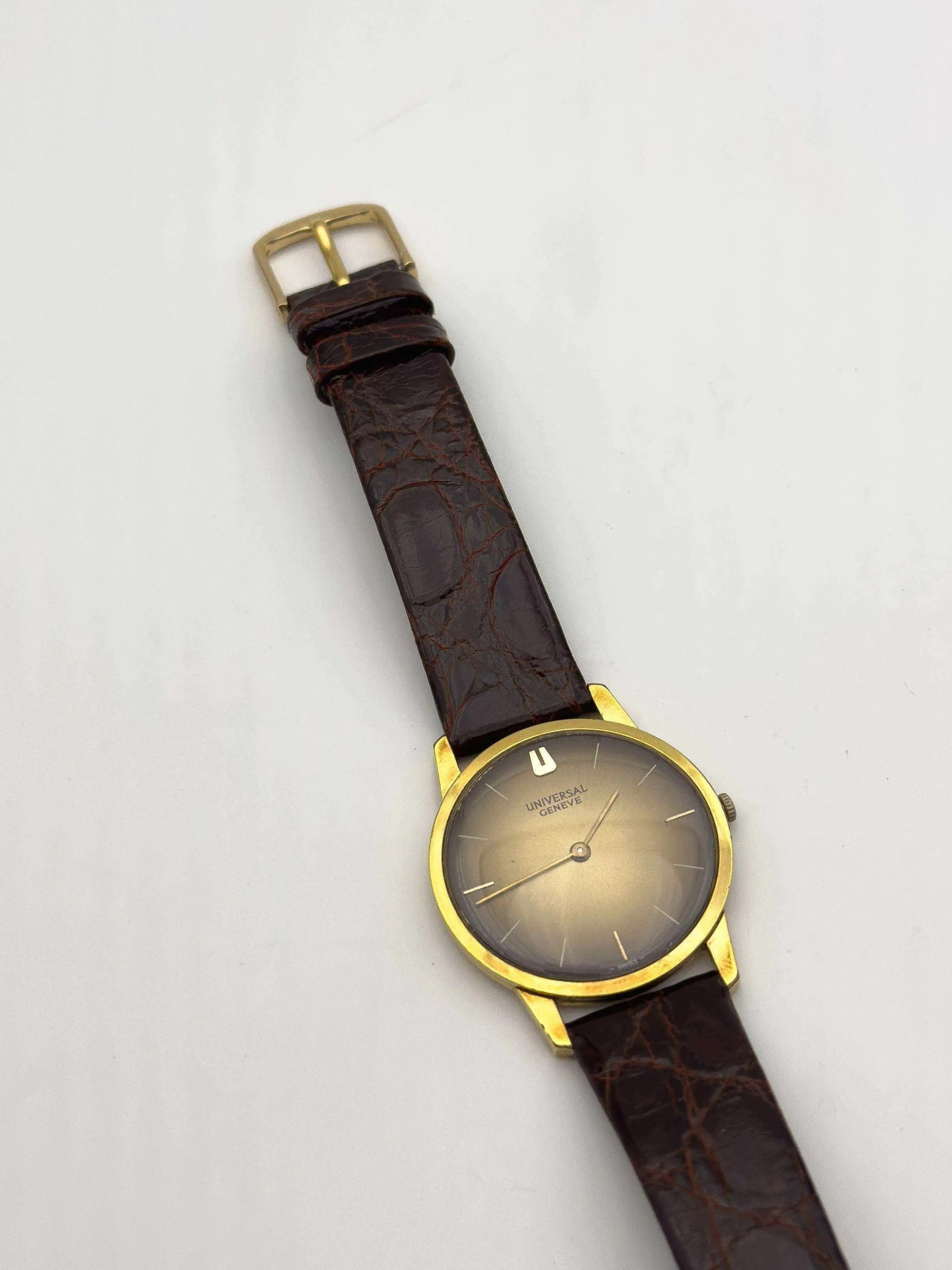 Universal Genève - Bronze - 1970s - Atelier Victor Paris - Vintage Watch Shop Dubai