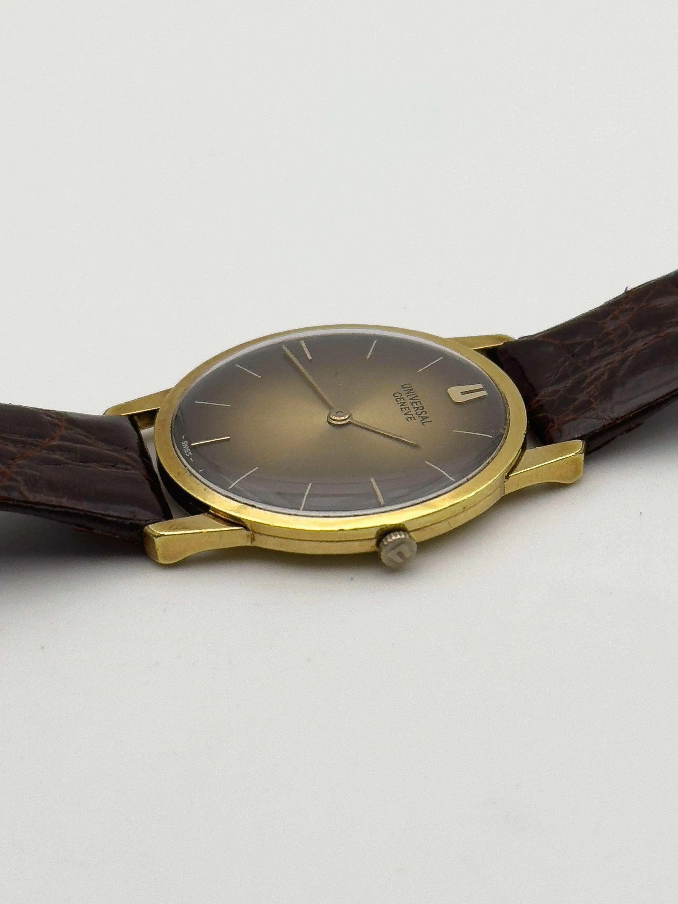 Universal Genève - Bronze - 1970s - Atelier Victor Paris - Vintage Watch Shop Dubai