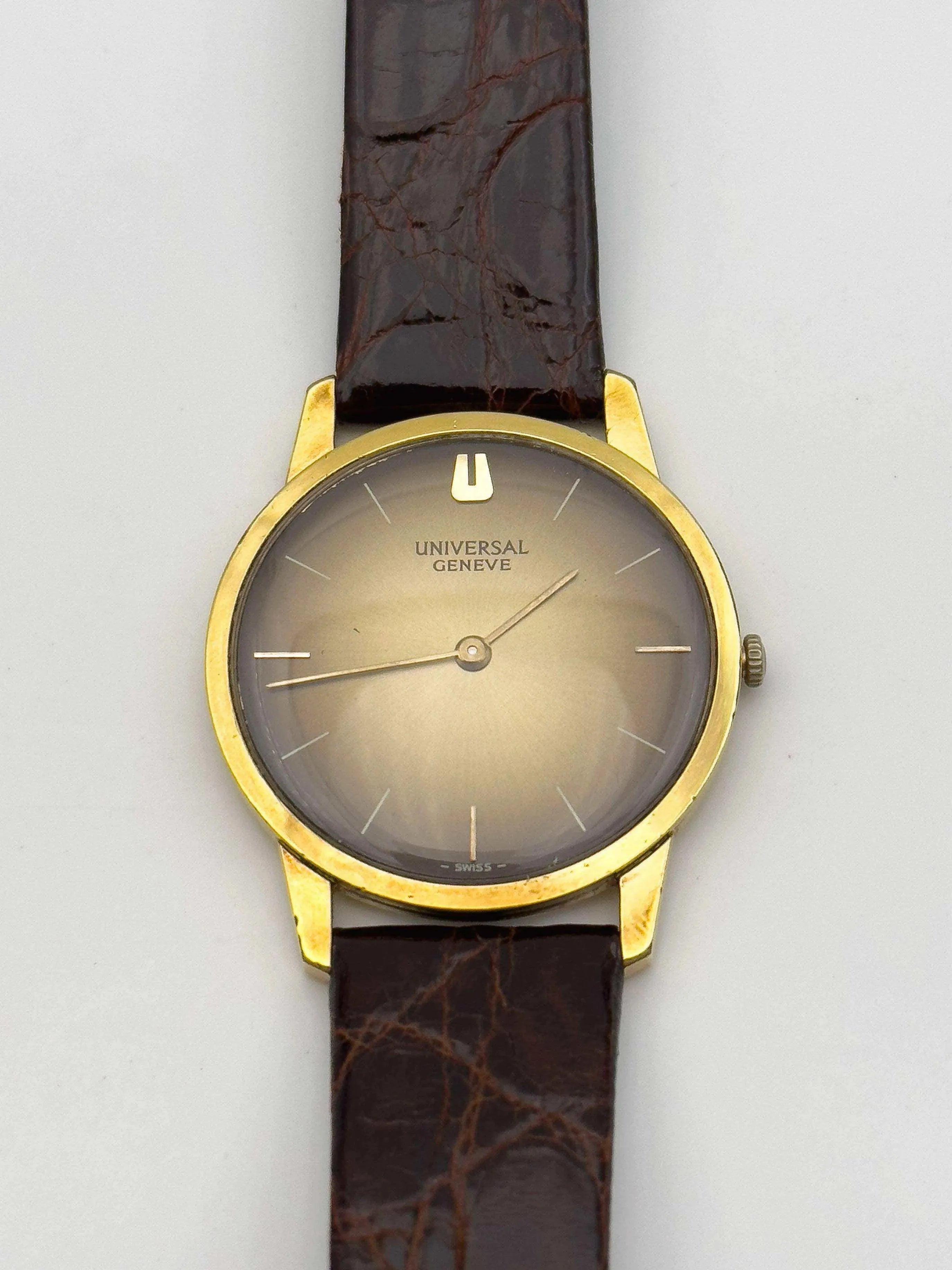 Universal Genève - Bronze - 1970s - Atelier Victor Paris - Vintage Watch Shop Dubai