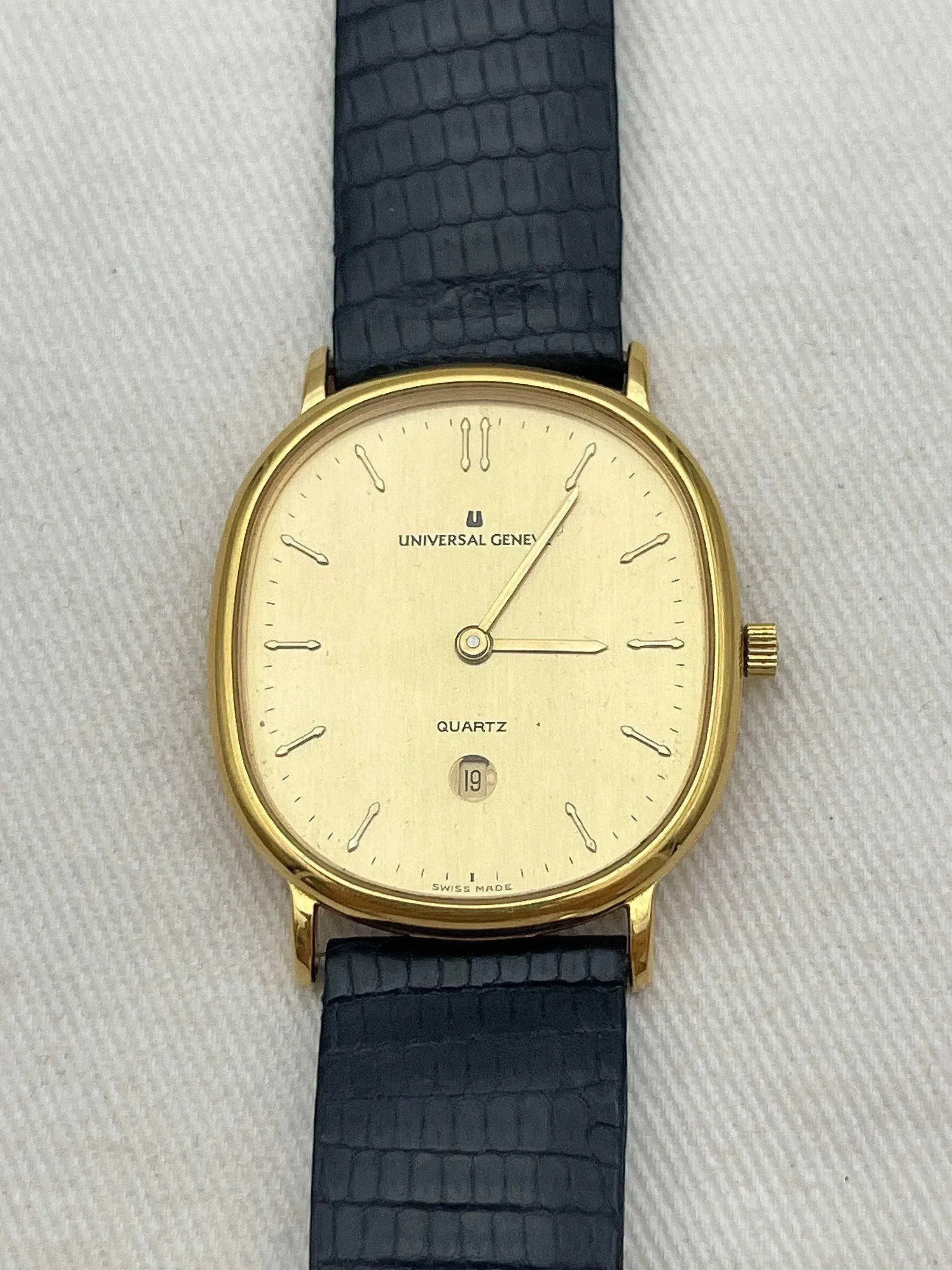 Universal Genève - Ellipse Date 6h - 1980s - Atelier Victor