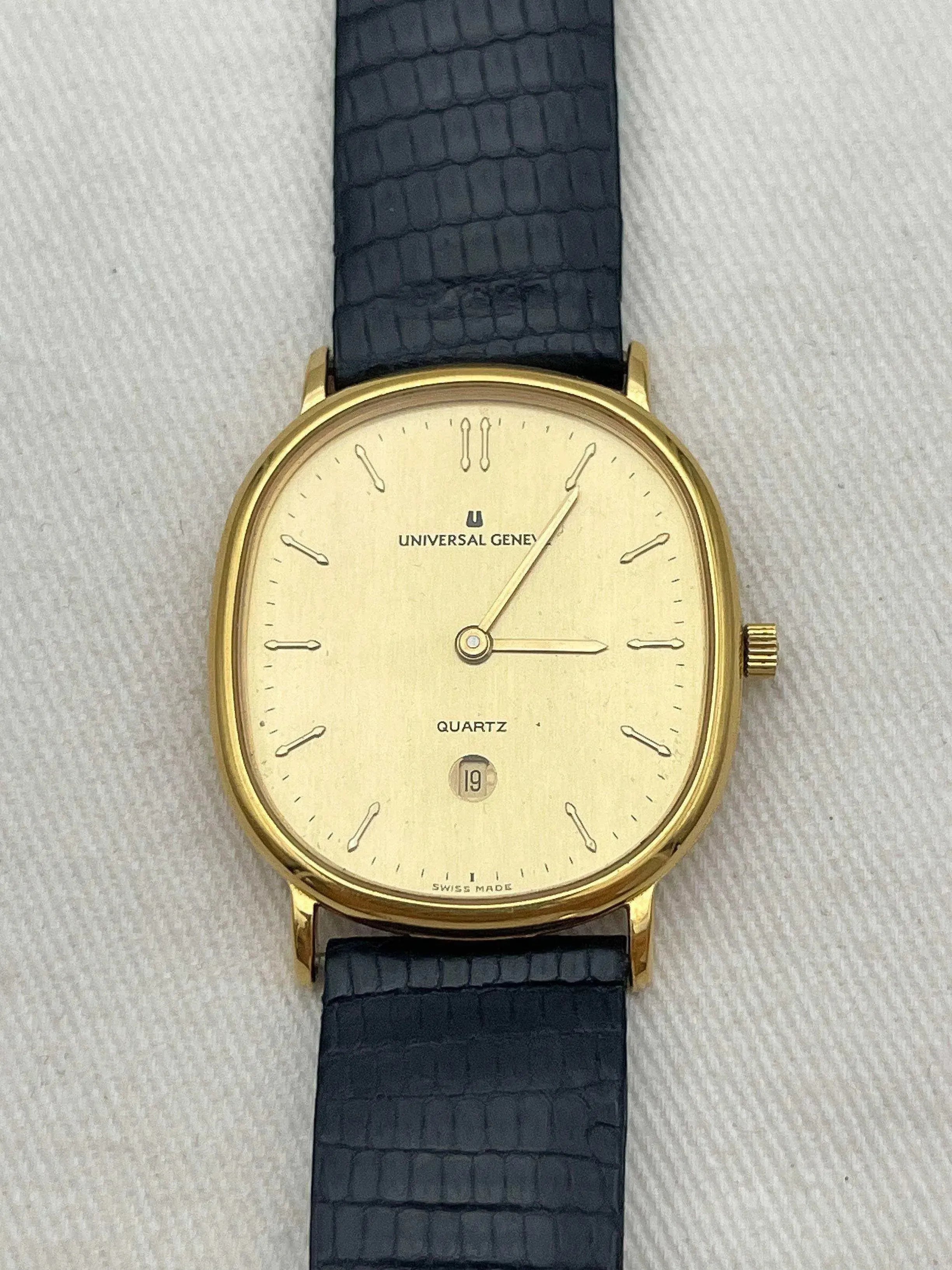 Universal Genève - Ellipse Date 6h - 1980s - Atelier Victor