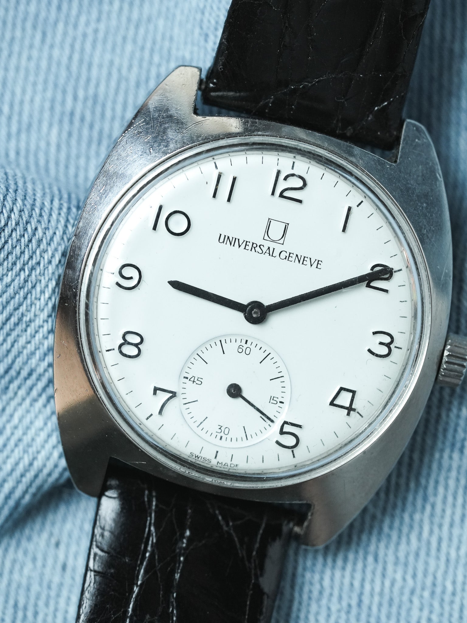 Universal Genève - Ferrovie Dello Stato numéro 071000 - 1960s - Atelier Victor - Vintage Shop