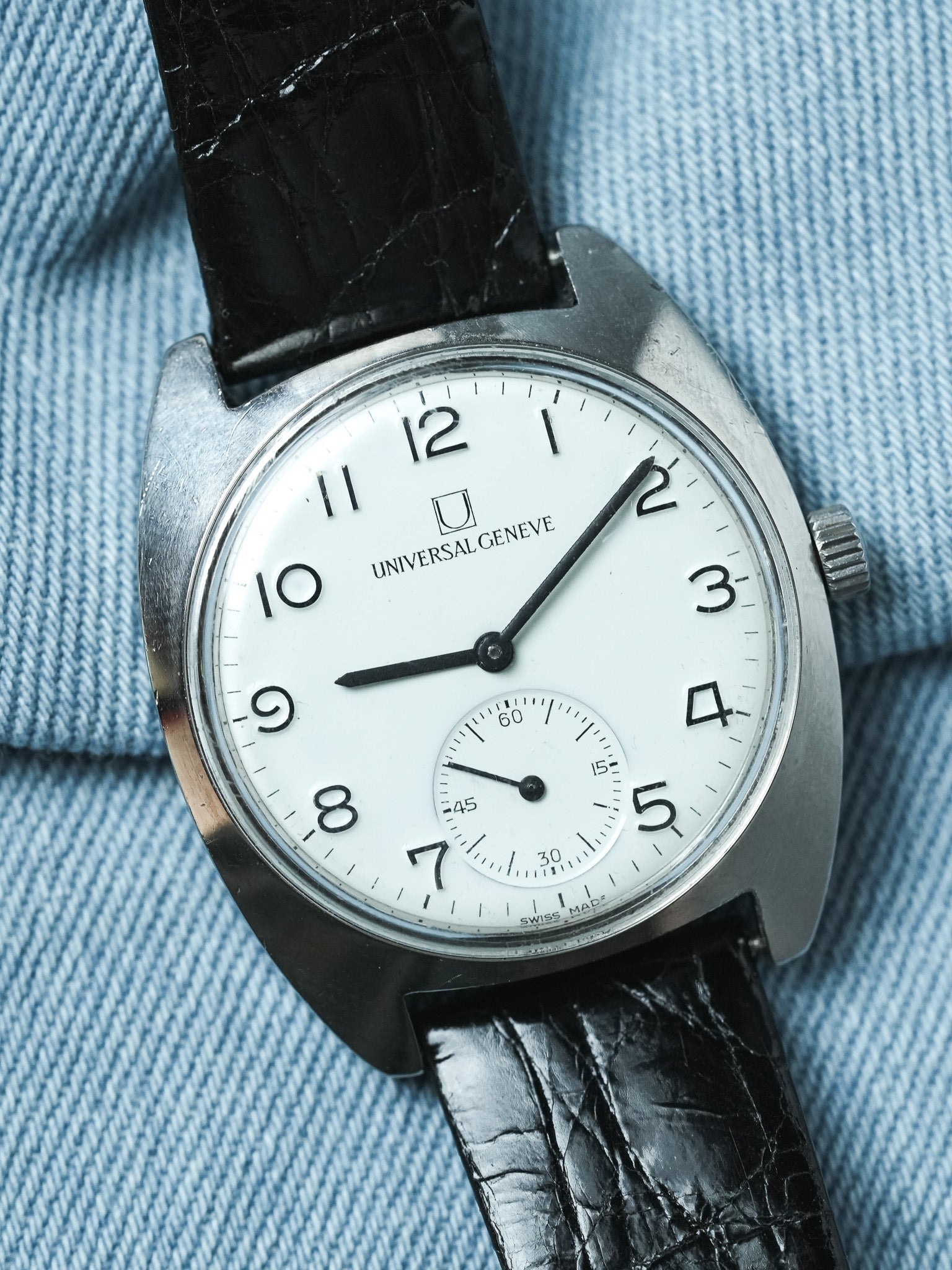 Universal Genève - Ferrovie Dello Stato numéro 071000 - 1960s - Atelier Victor - Vintage Shop