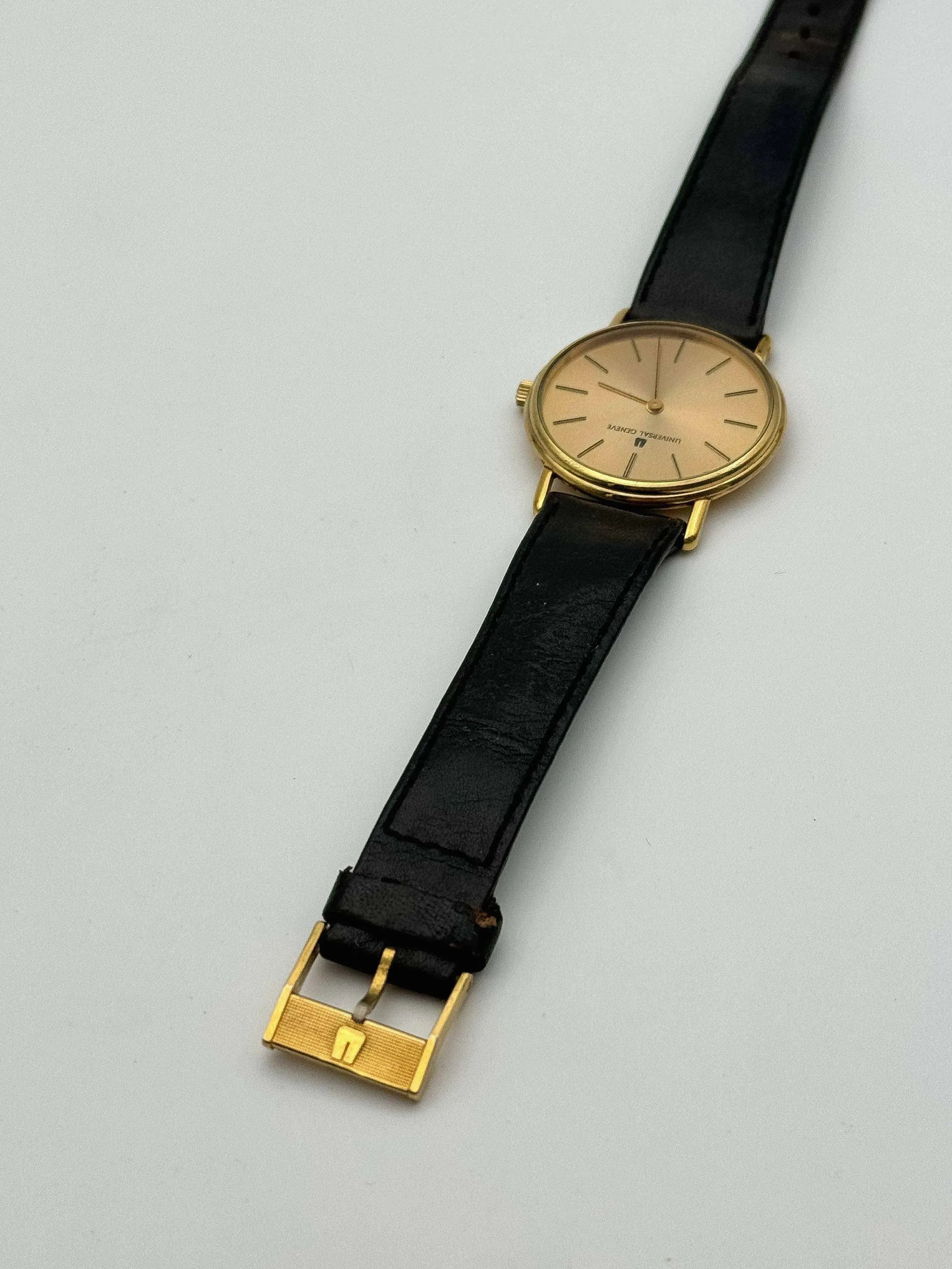 Universal Genève - Gold Dress Watch - 1970s - Atelier Victor - Vintage Shop