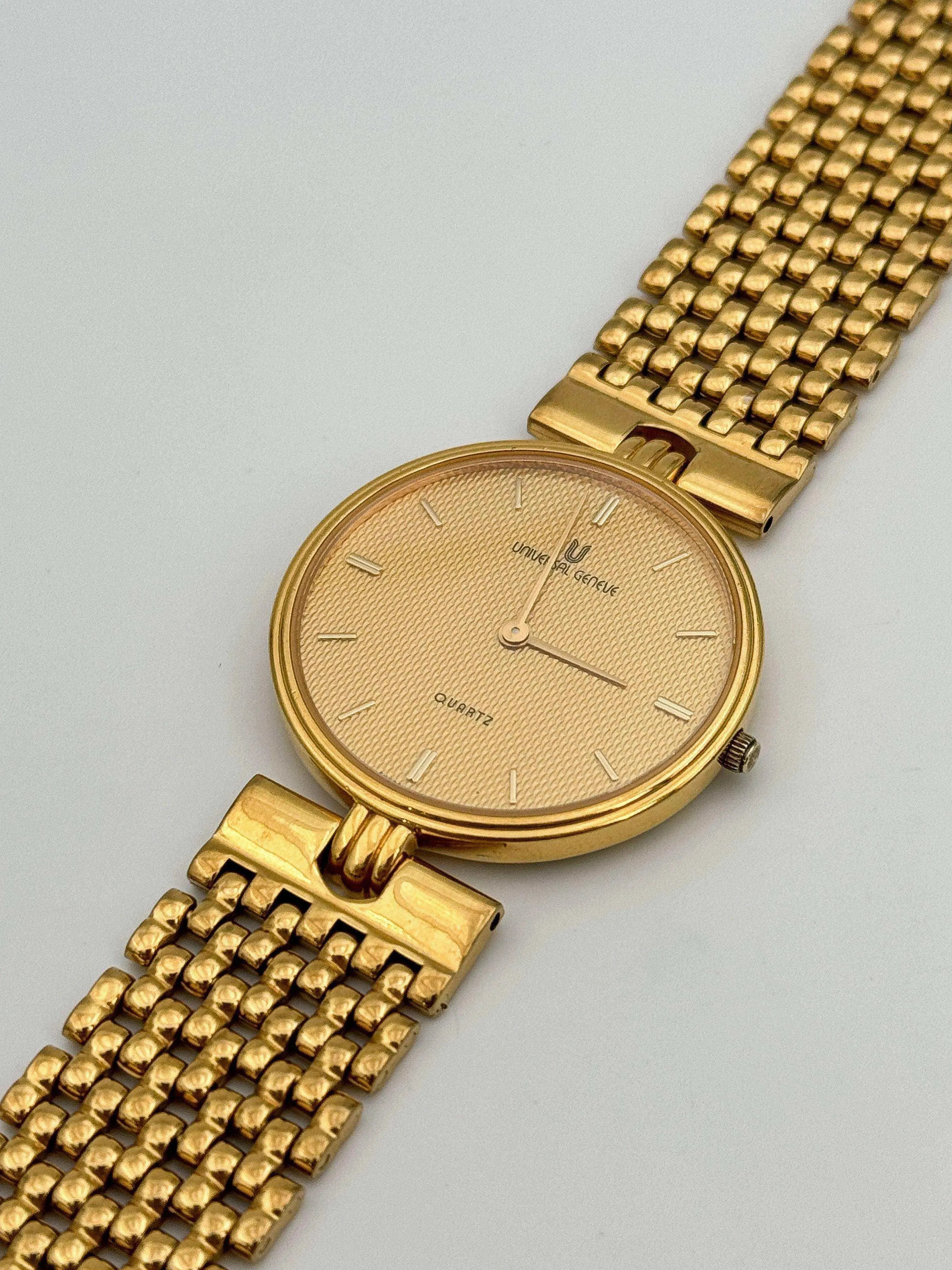 Universal Genève - Gold Grain de riz - 1970’s - Atelier Victor Paris - Vintage Watch Shop Dubai