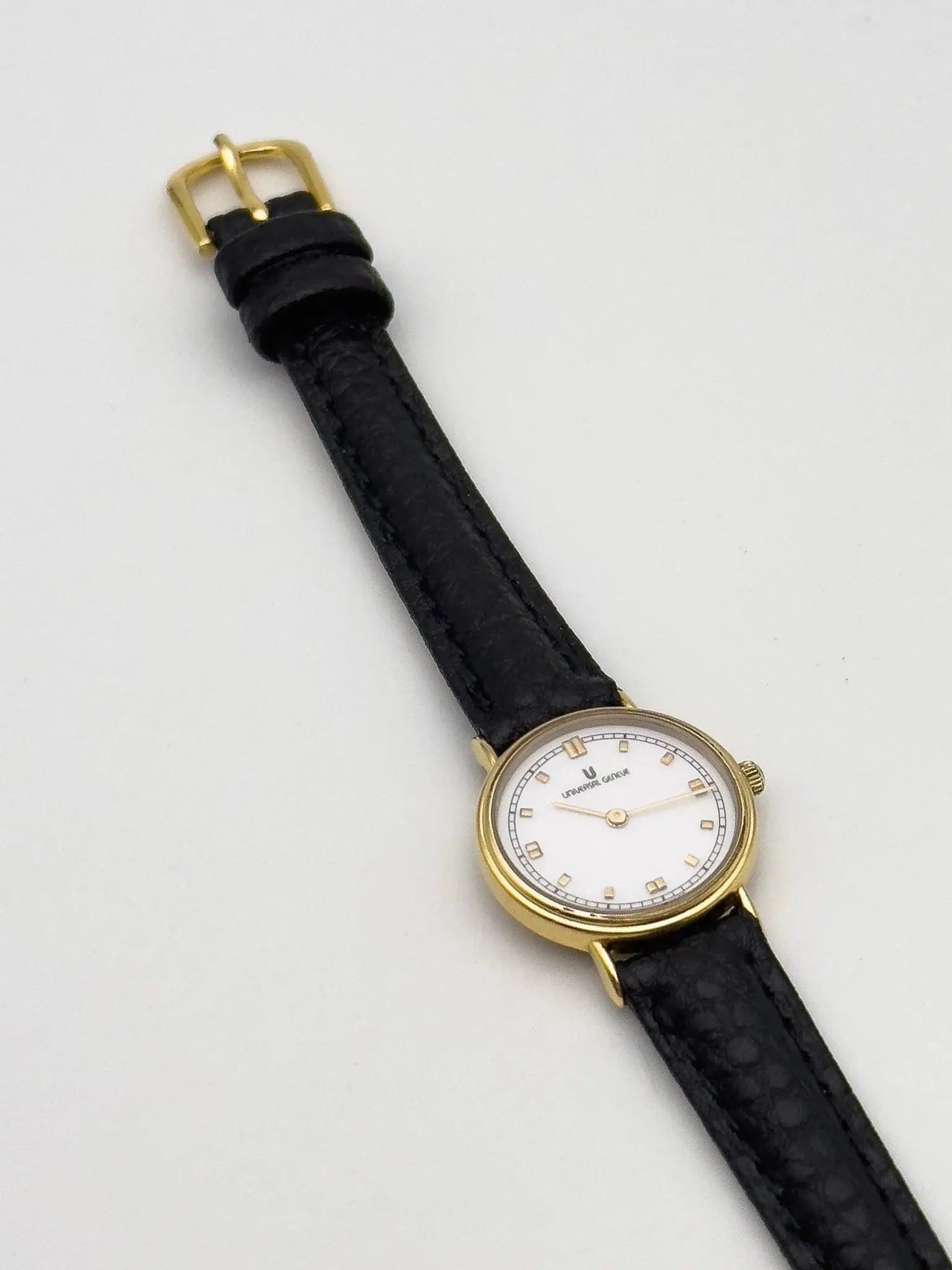 Universal Genève - Mini White Dial - 1980's - Atelier Victor Paris - Vintage Watch Shop Dubai