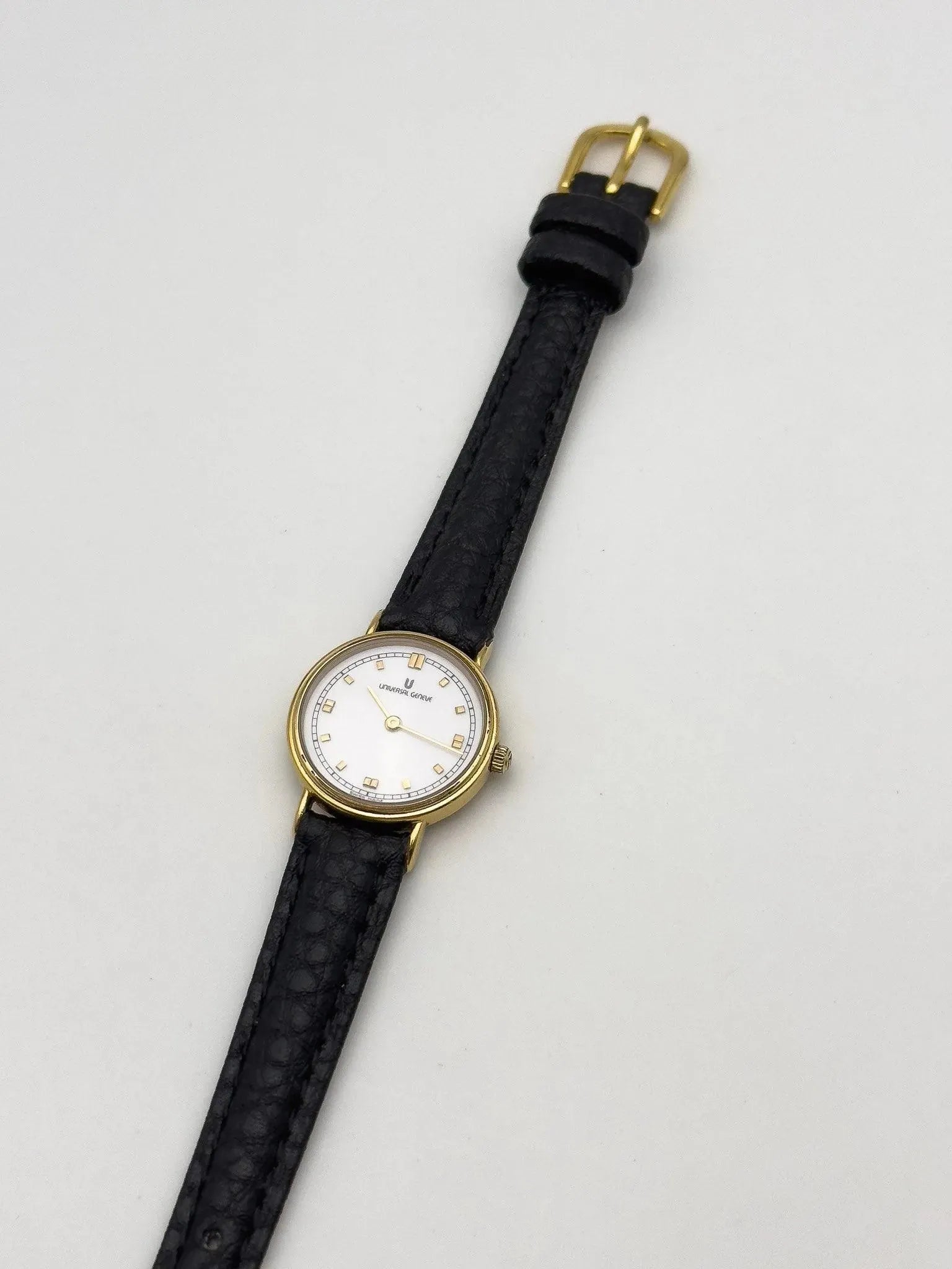 Universal Genève - Mini White Dial - 1980's - Atelier Victor Paris - Vintage Watch Shop Dubai