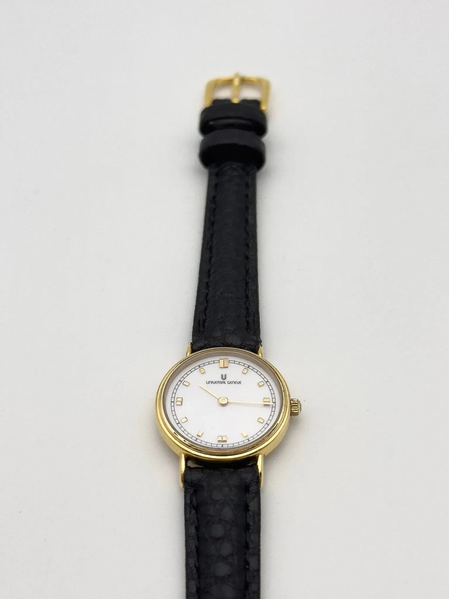 Universal Genève - Mini White Dial - 1980's - Atelier Victor Paris - Vintage Watch Shop Dubai