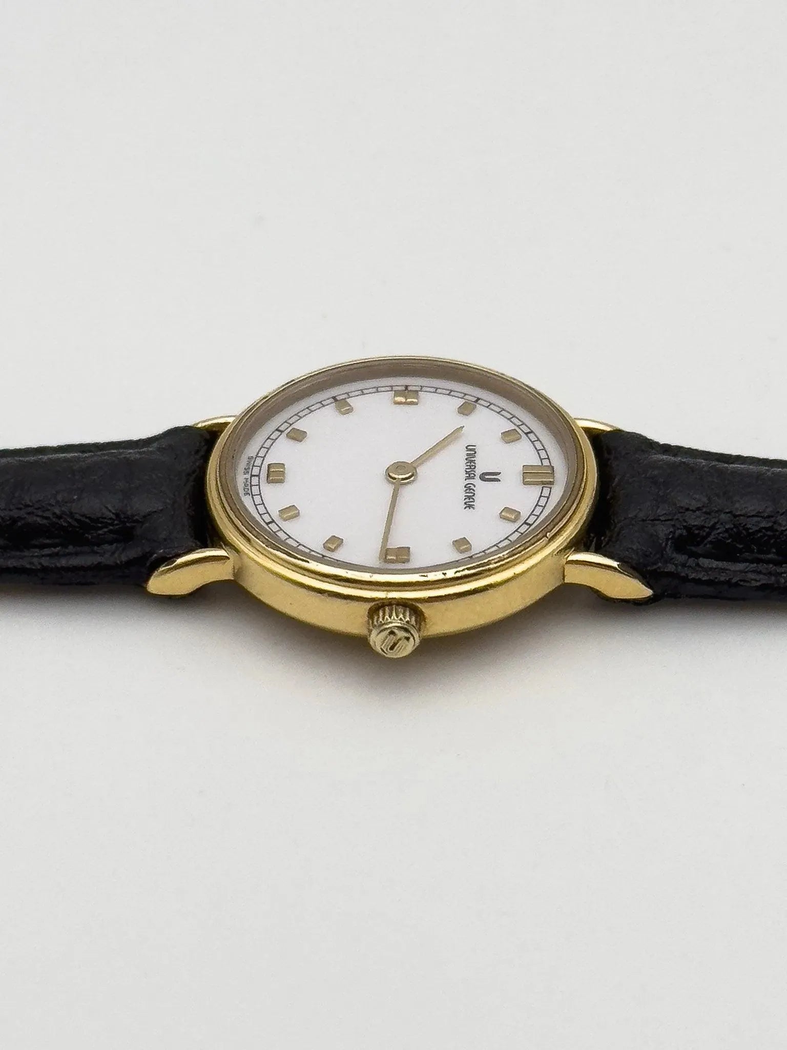 Universal Genève - Mini White Dial - 1980's - Atelier Victor Paris - Vintage Watch Shop Dubai
