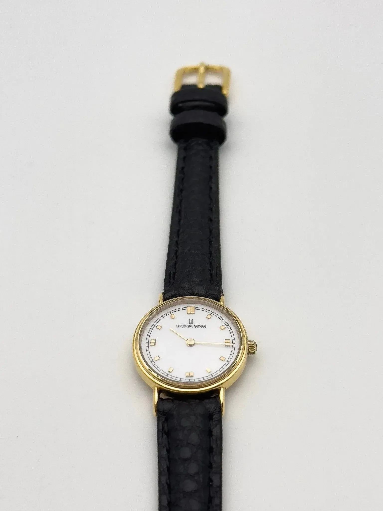 Universal Genève - Mini White Dial - 1980's - Atelier Victor - Vintage Shop