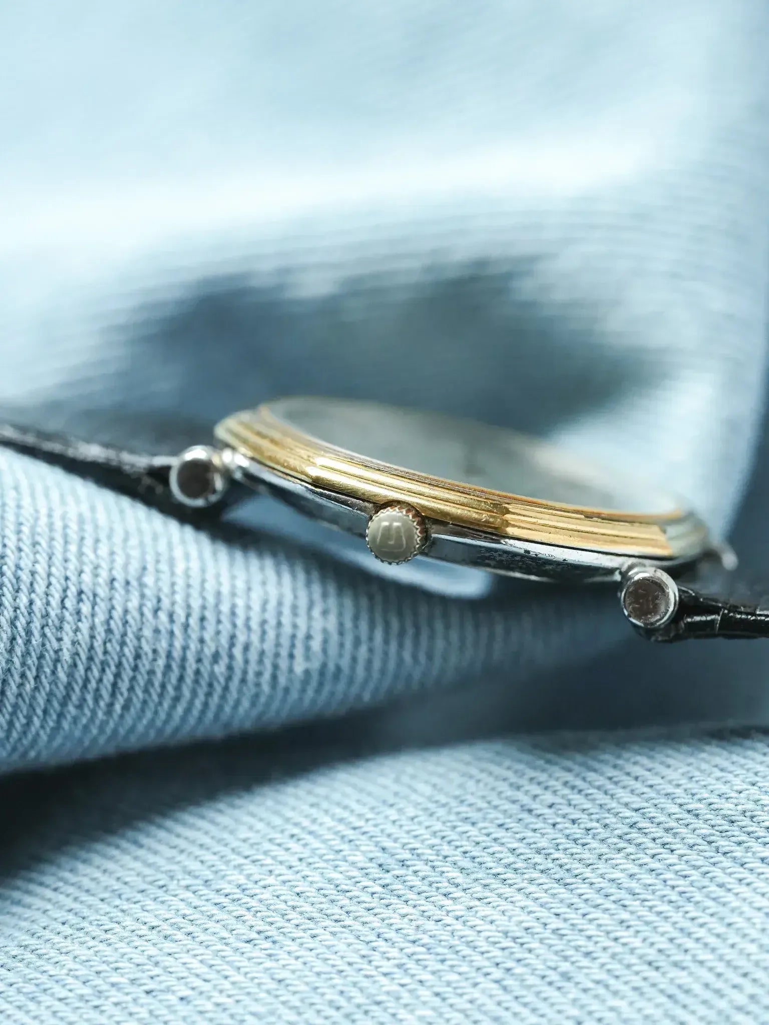 Universal Genève - Octogonale Extra Plate Acier or - 1980s - Atelier Victor