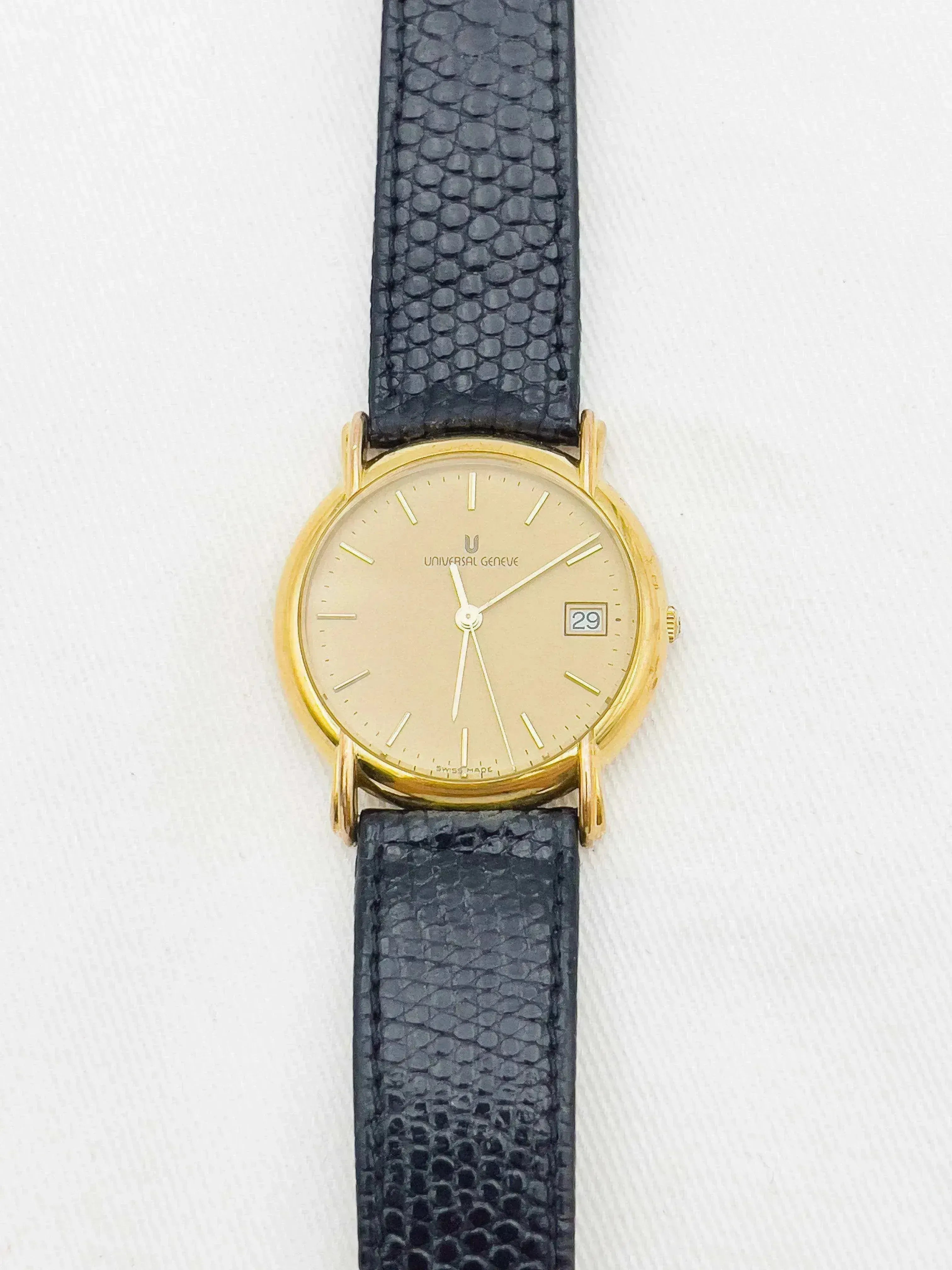 Universal Genève - Plaqué or Circle Date - 1970s - Atelier Victor