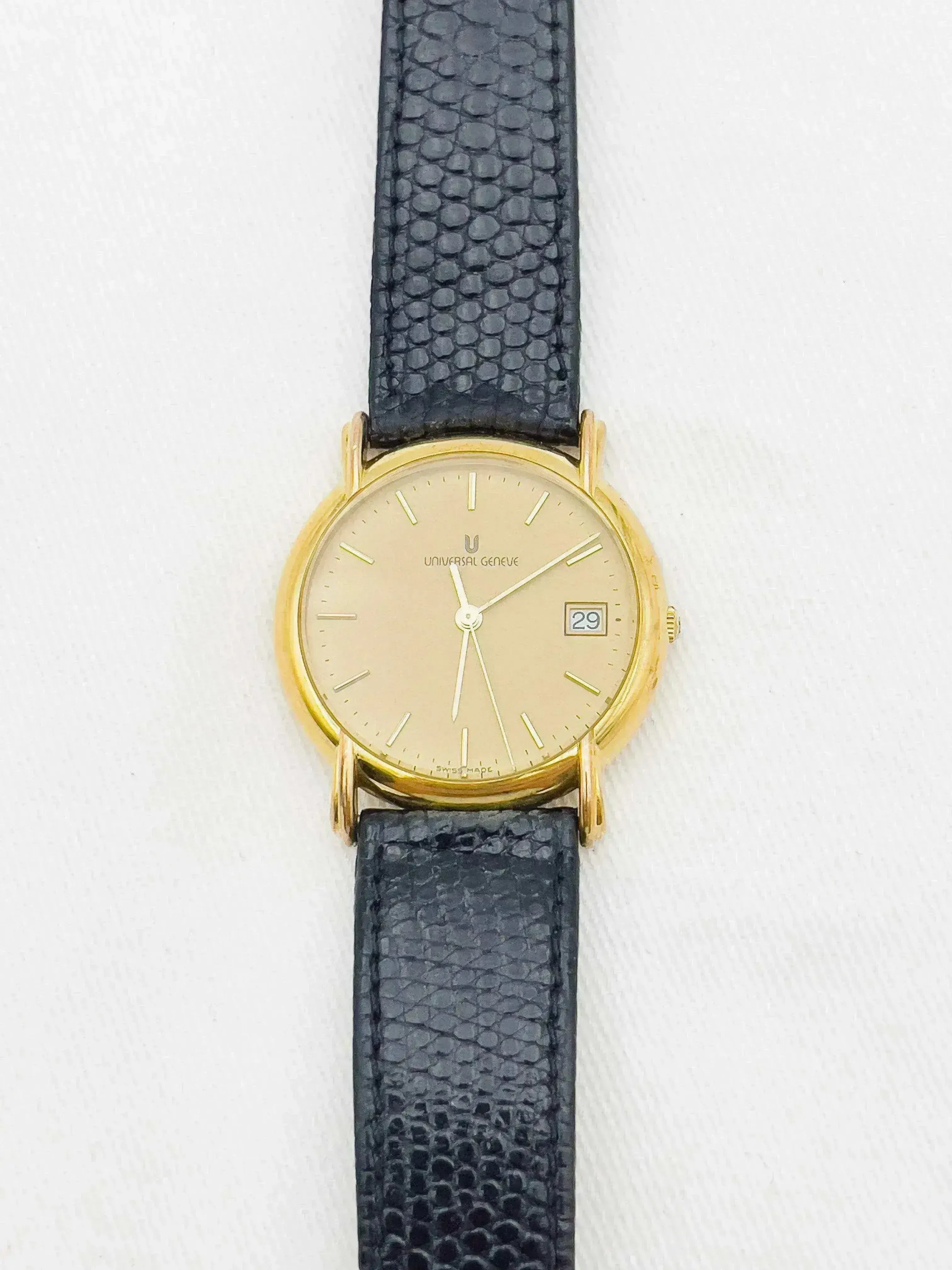 Universal Genève - Plaqué or Circle Date - 1970s - Atelier Victor