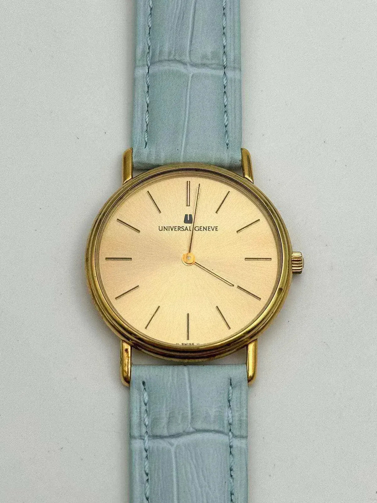 Universal Genève - Plaqué or Circle Ultra Slim Manuel - 1980s - Atelier Victor