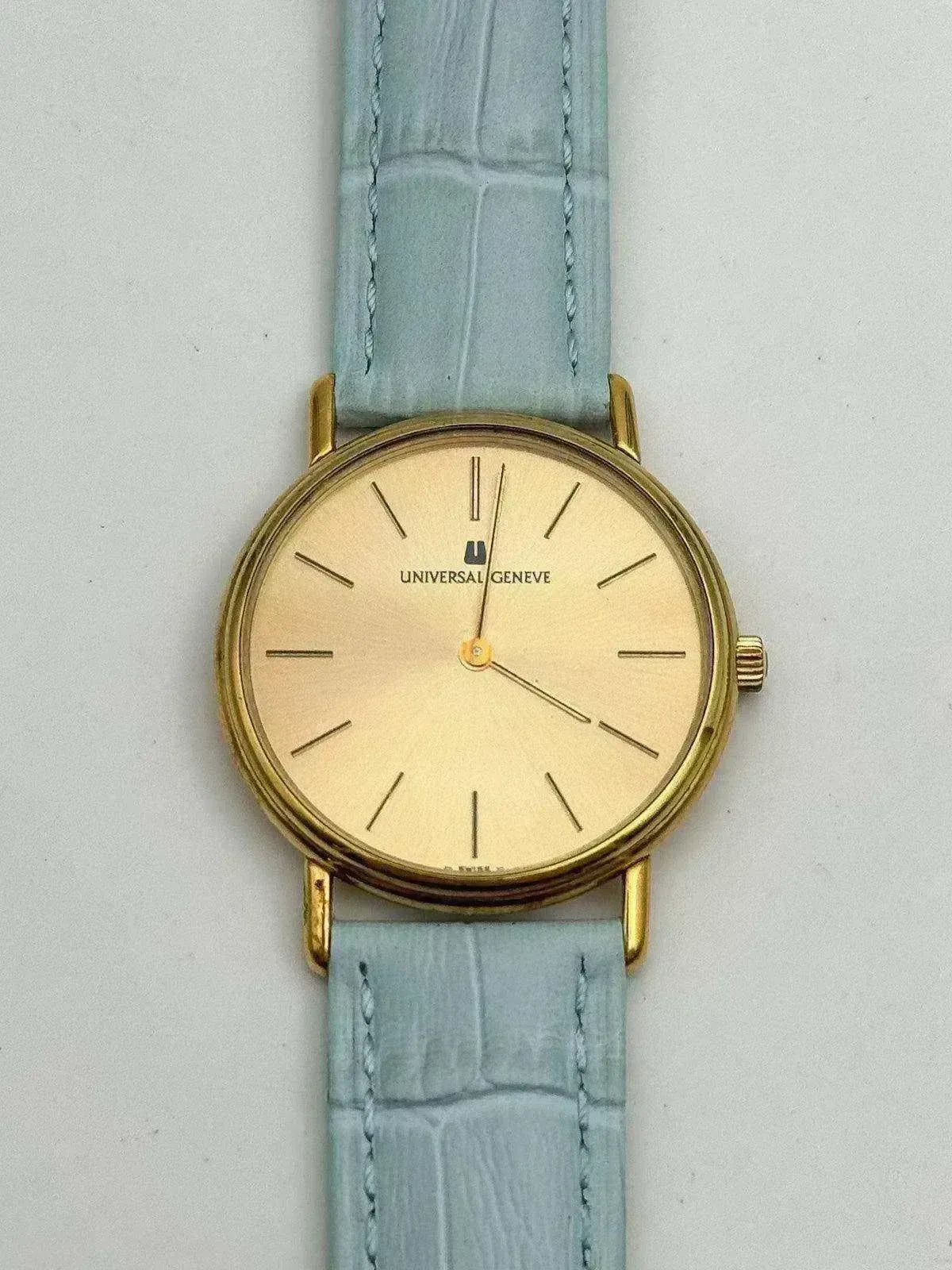 Universal Genève - Plaqué or Circle Ultra Slim Manuel - 1980s - Atelier Victor