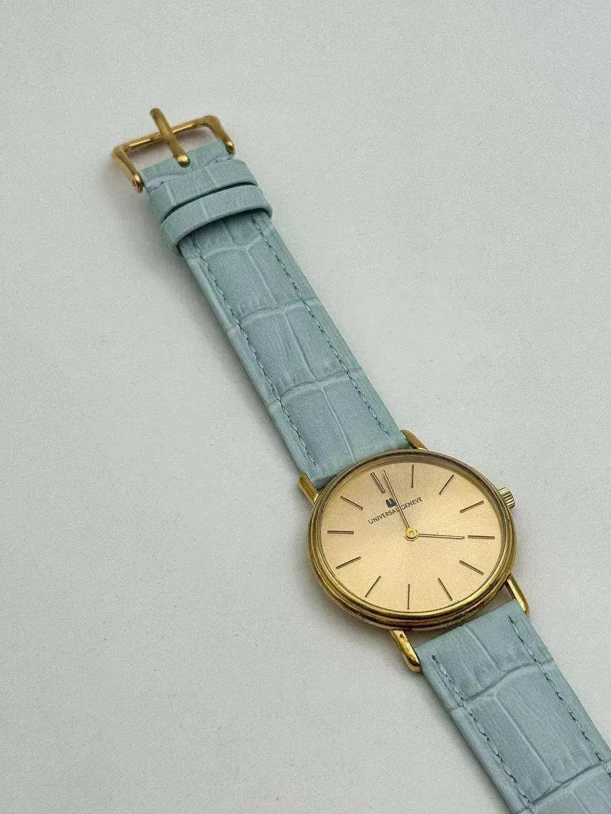 Universal Genève - Plaqué or Circle Ultra Slim Manuel - 1980s - Atelier Victor